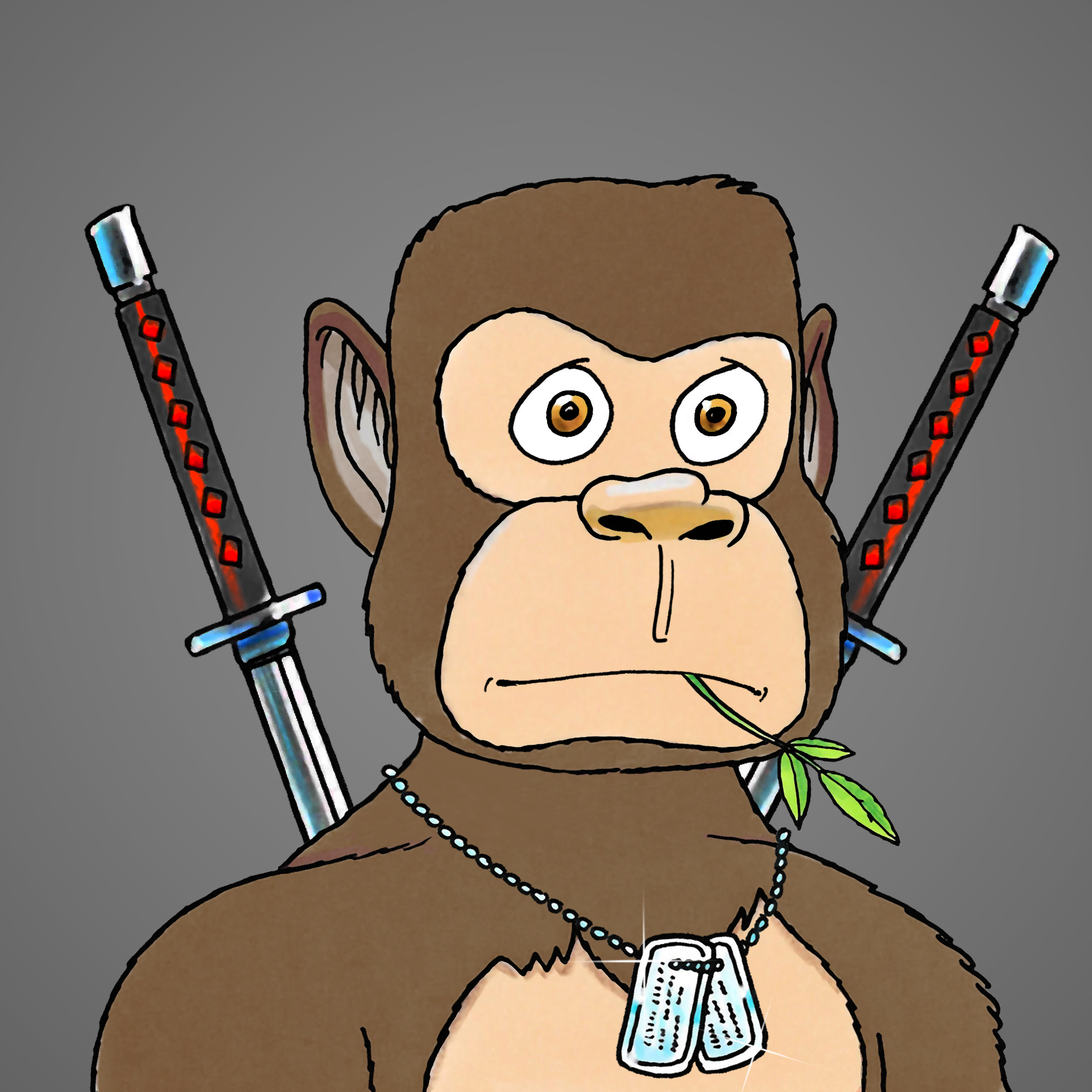 George Trosley - Jungle Freaks - Jungle Freak 6168 - NFT # 6168