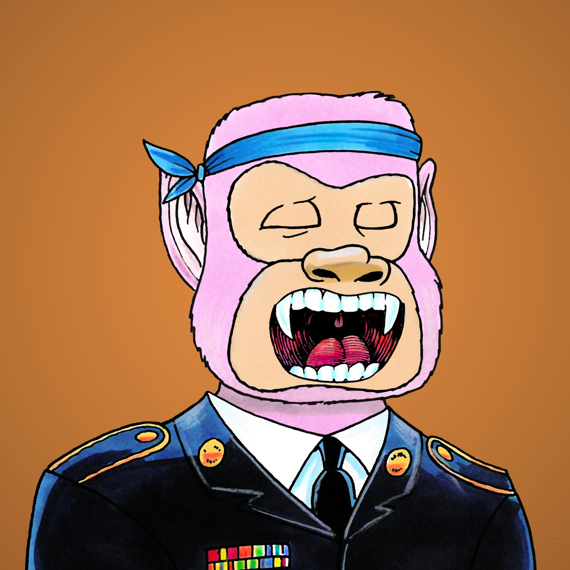 George Trosley - Jungle Freaks - Jungle Freak 6181 - NFT # 6181