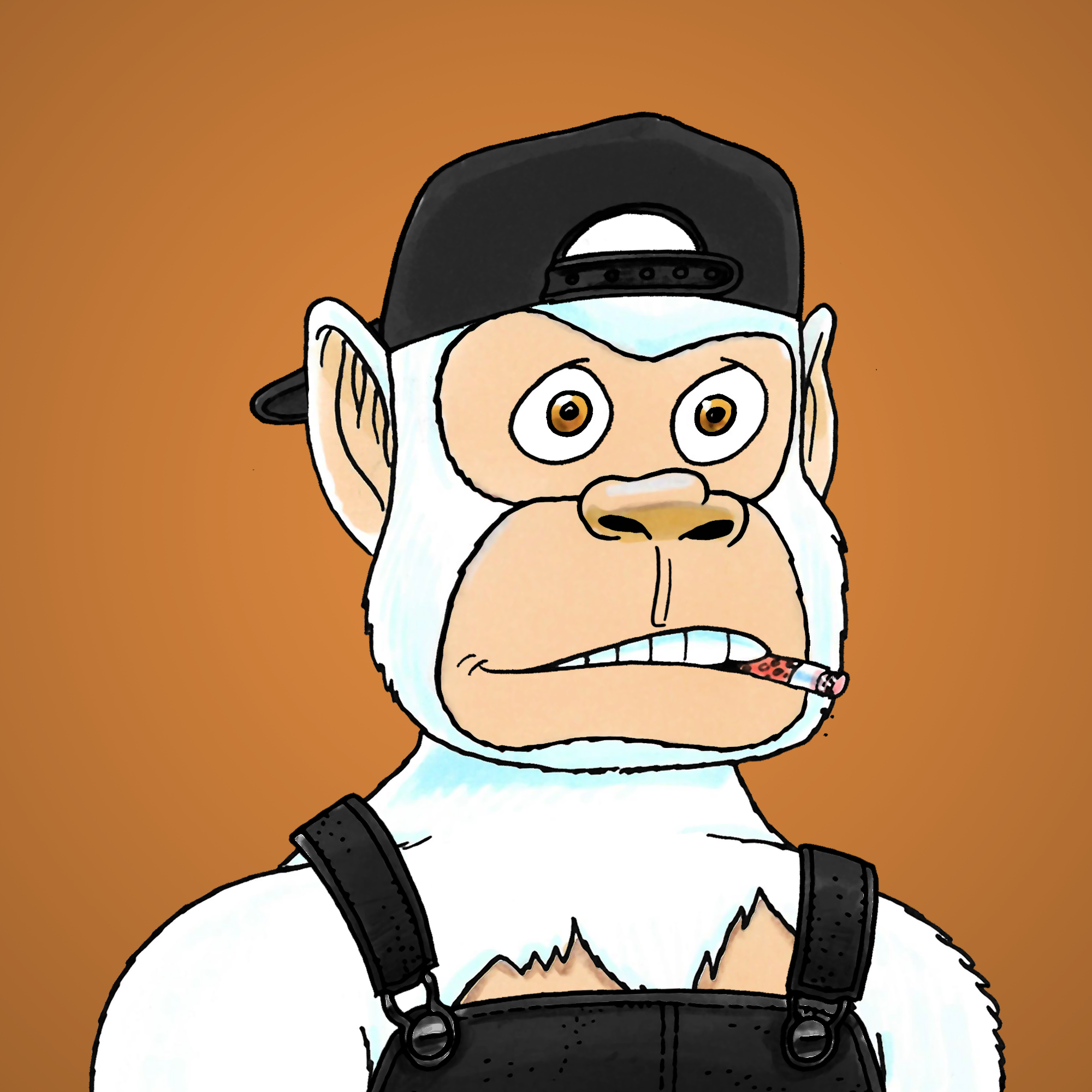 George Trosley - Jungle Freaks - Jungle Freak 6182 - NFT # 6182