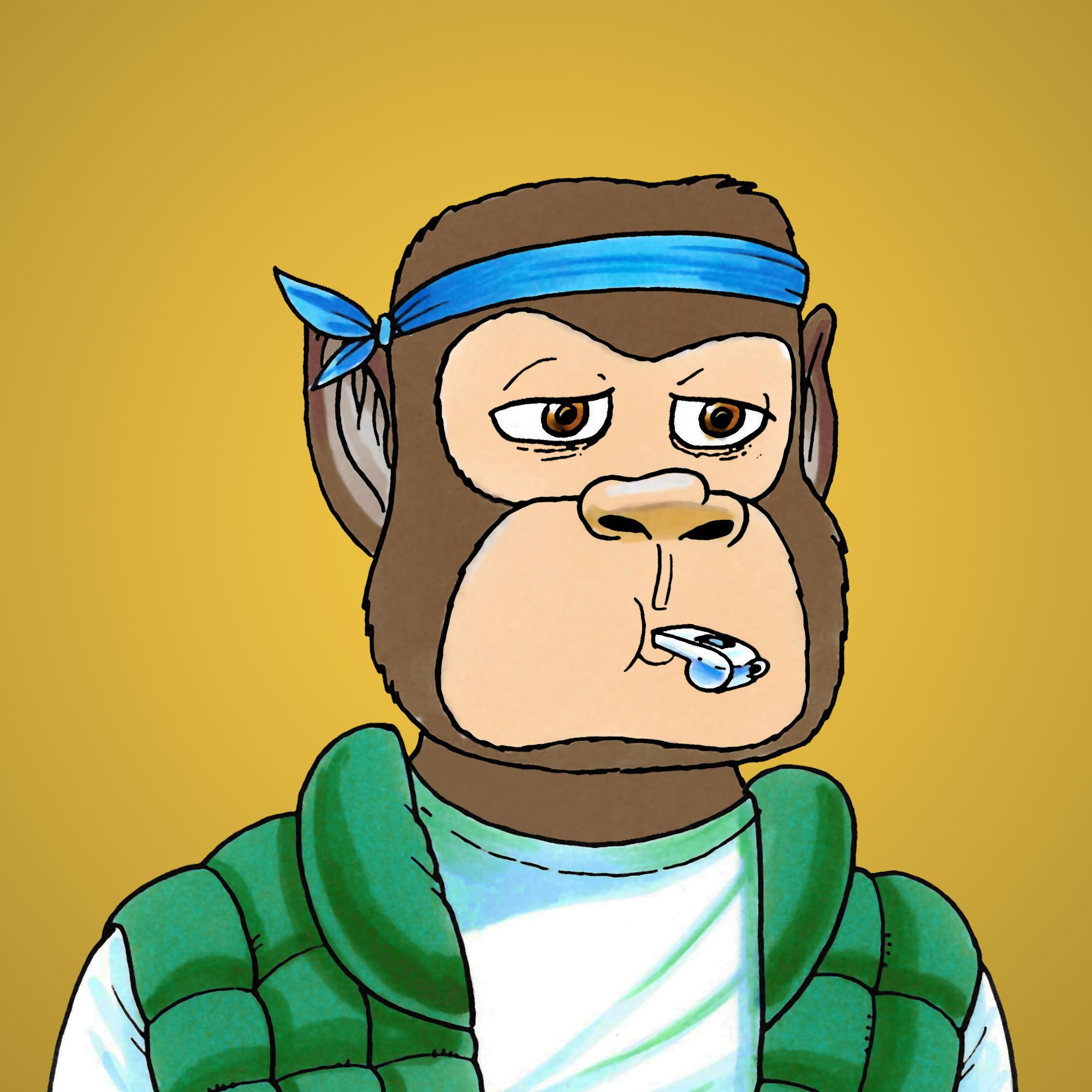 George Trosley - Jungle Freaks - Jungle Freak 6193 - NFT # 6193