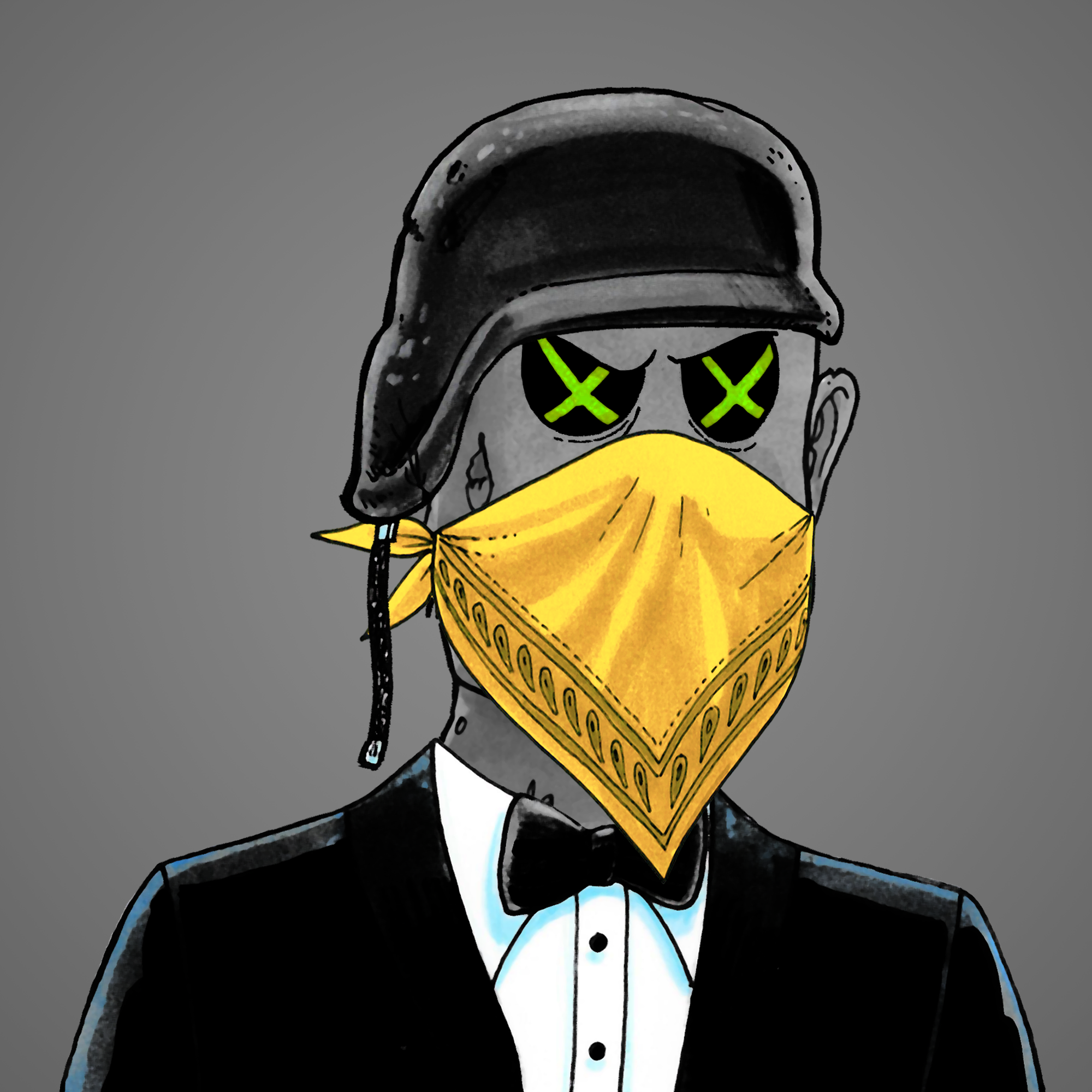 George Trosley - Jungle Freaks - Jungle Freak 62 - NFT # 62