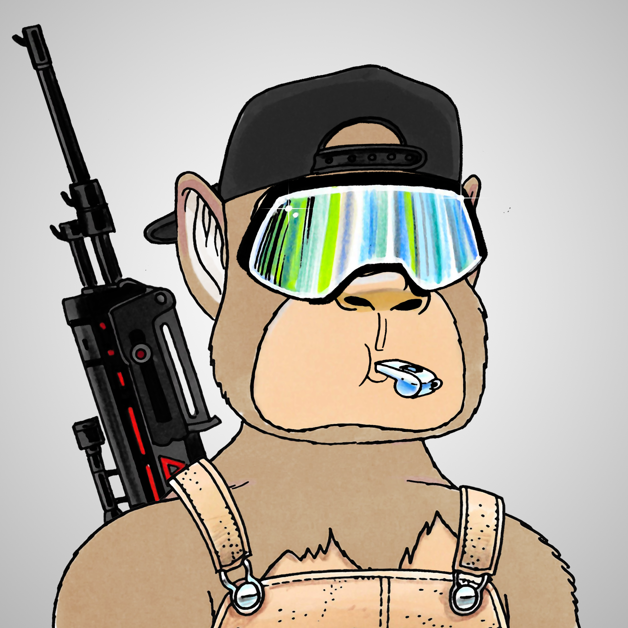 George Trosley - Jungle Freaks - Jungle Freak 620 - NFT # 620