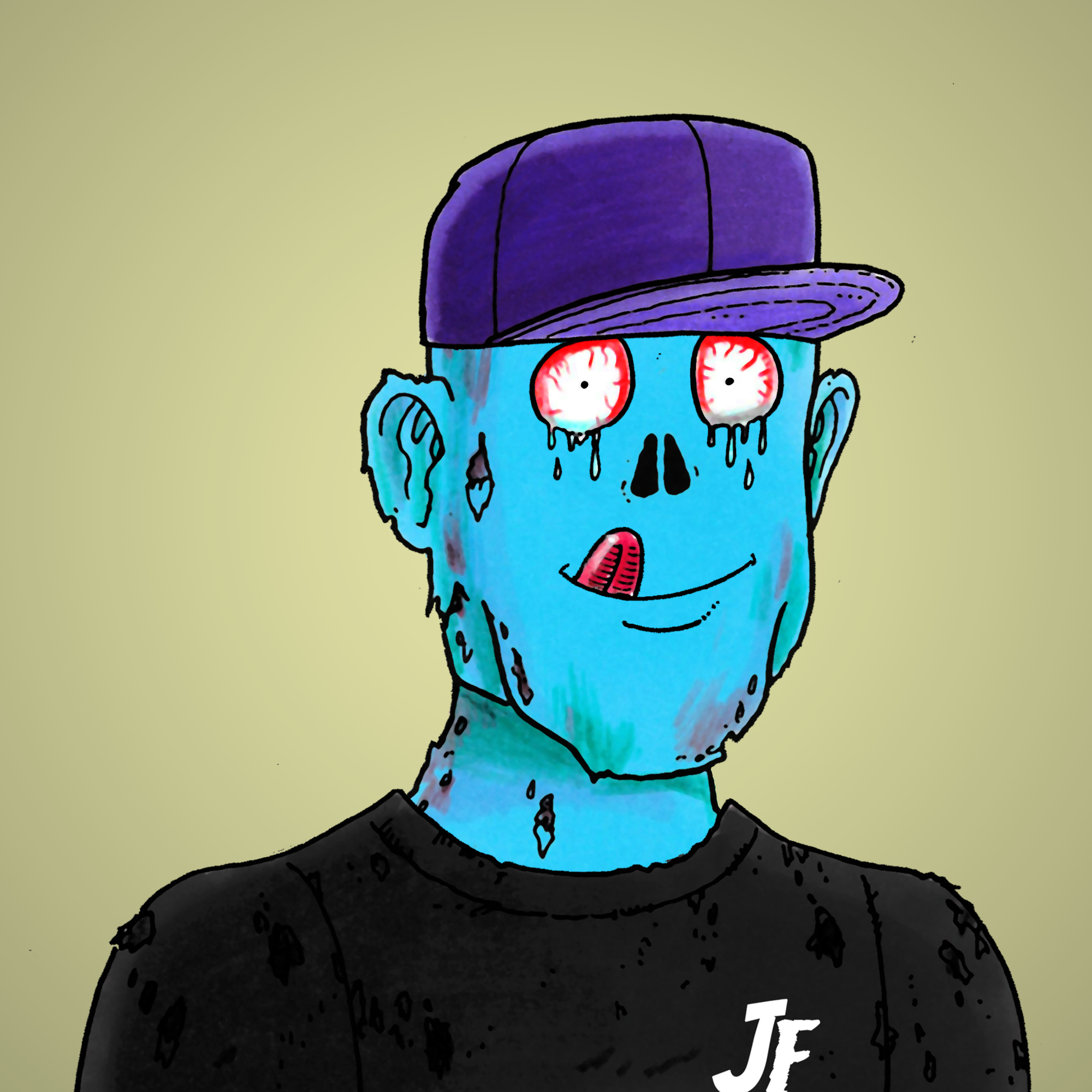 George Trosley - Jungle Freaks - Jungle Freak 6202 - NFT # 6202