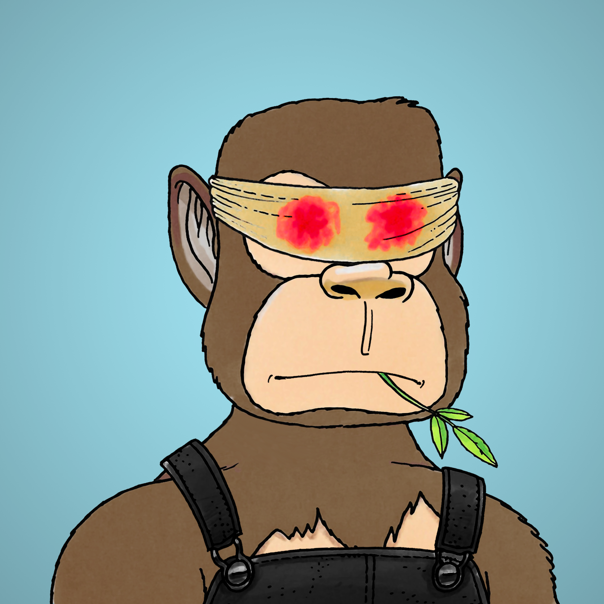 George Trosley - Jungle Freaks - Jungle Freak 6204 - NFT # 6204