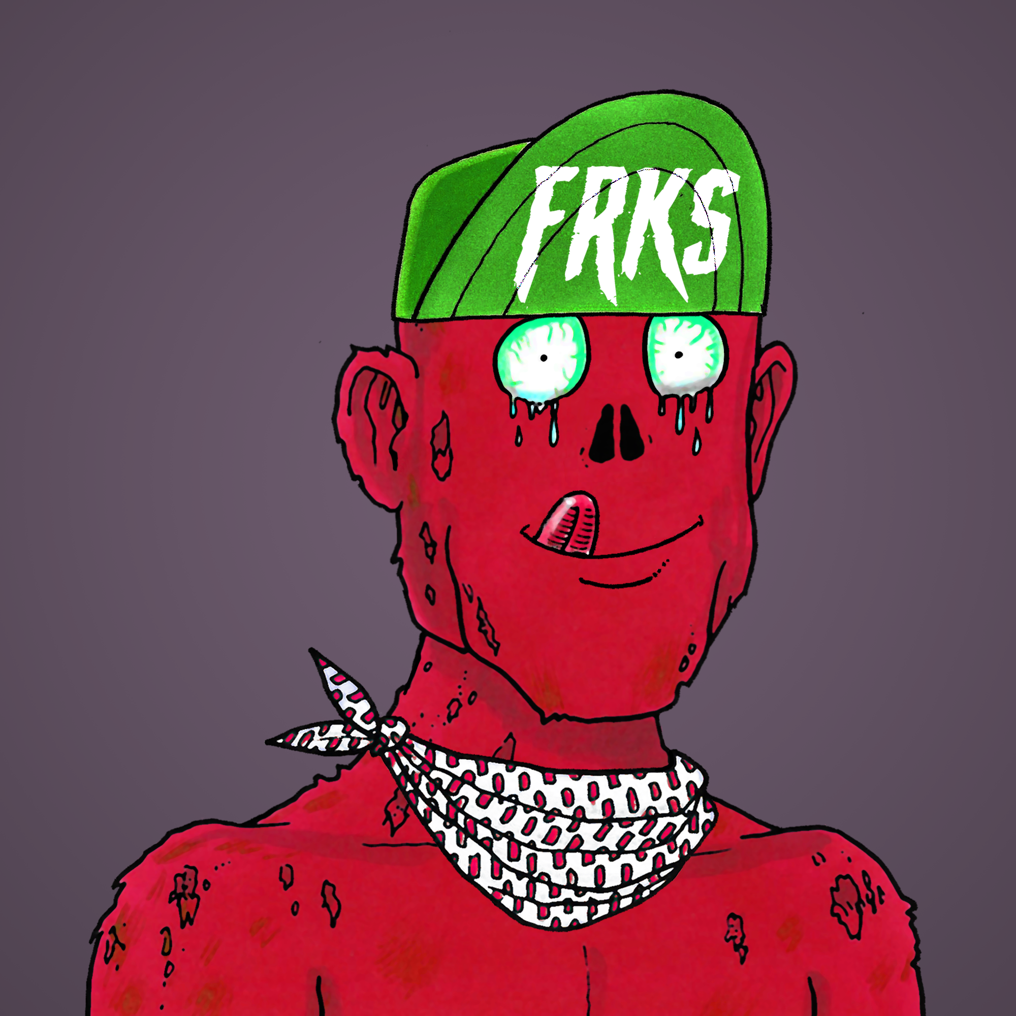 George Trosley - Jungle Freaks - Jungle Freak 6207 - NFT # 6207