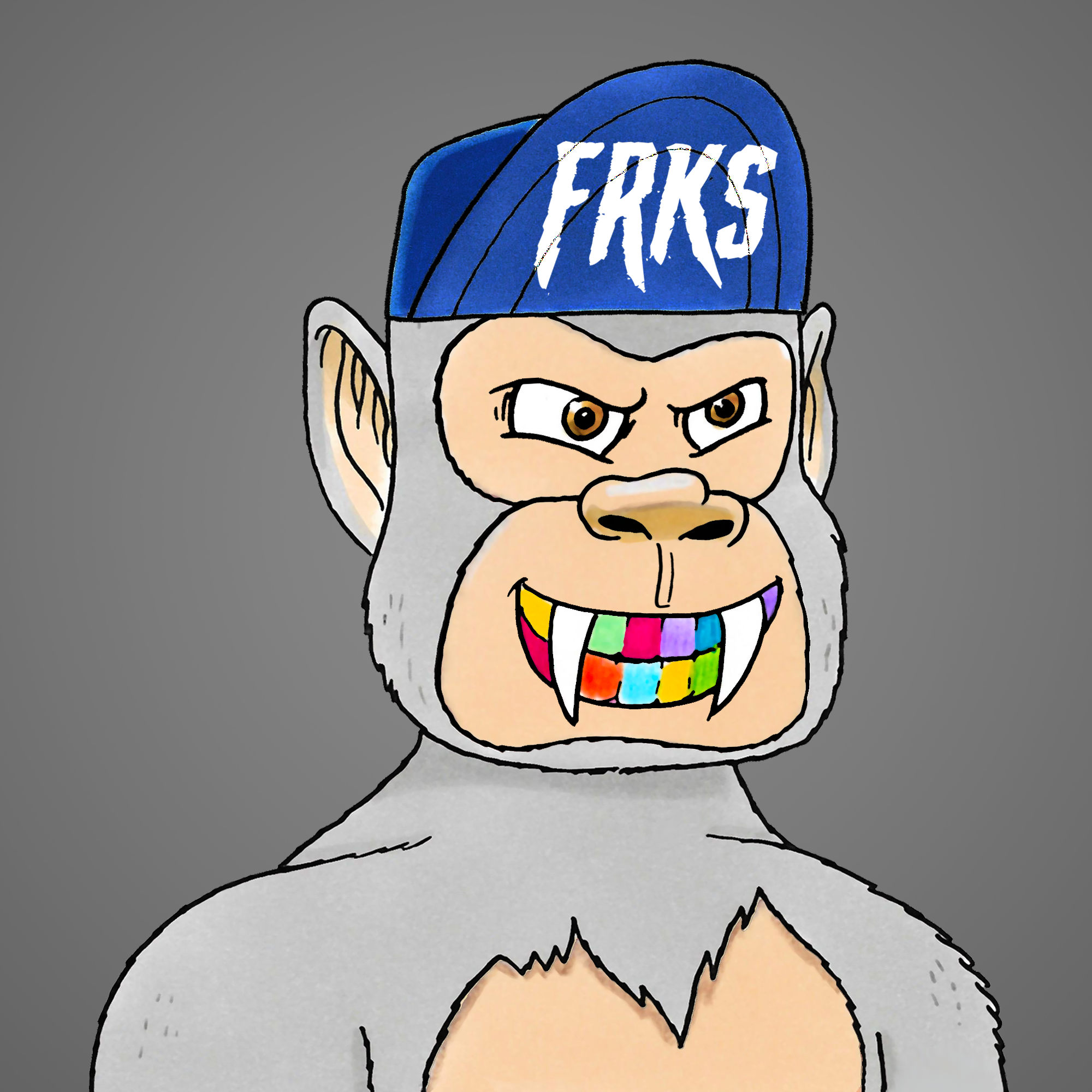 George Trosley - Jungle Freaks - Jungle Freak 6212 - NFT # 6212