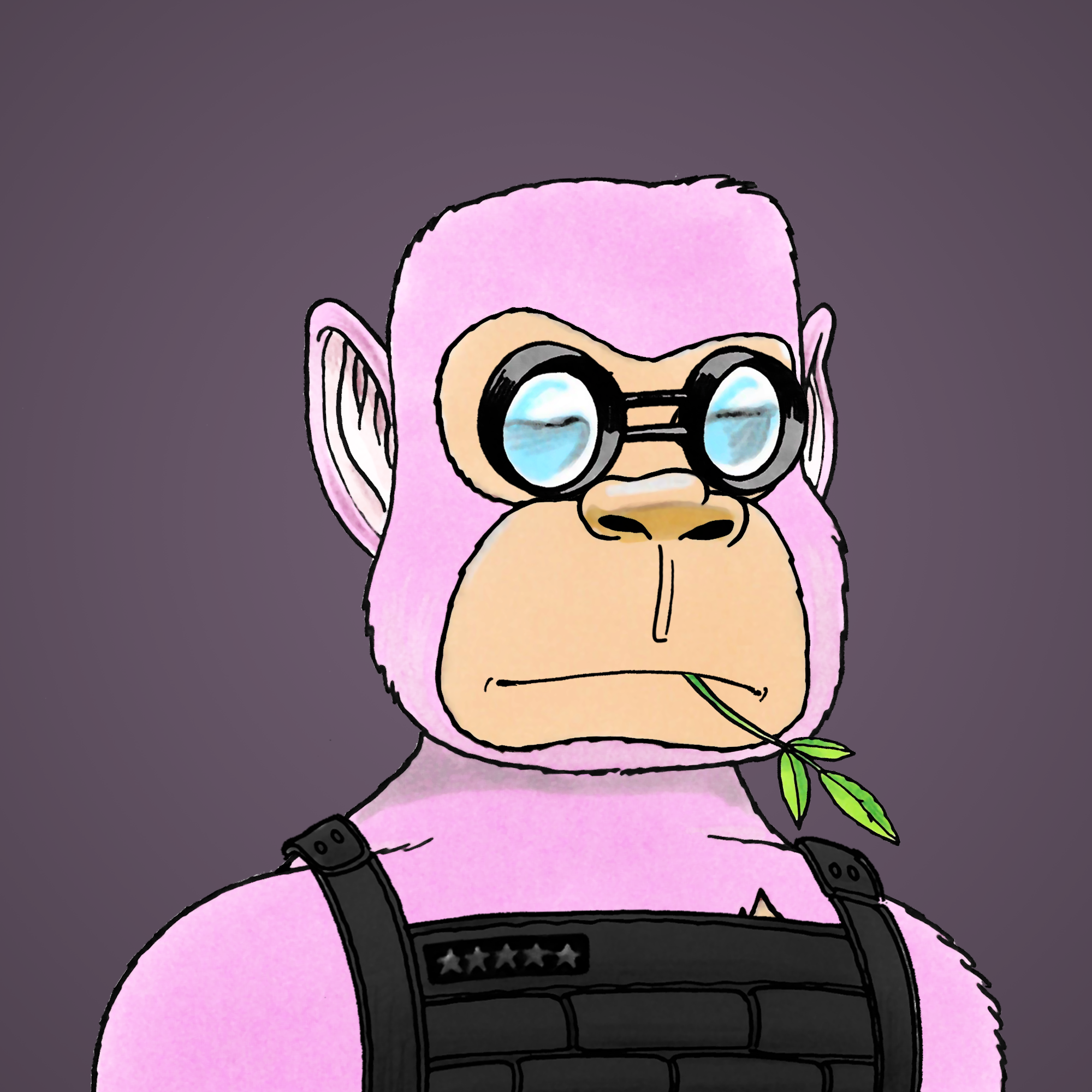 George Trosley - Jungle Freaks - Jungle Freak 6213 - NFT # 6213