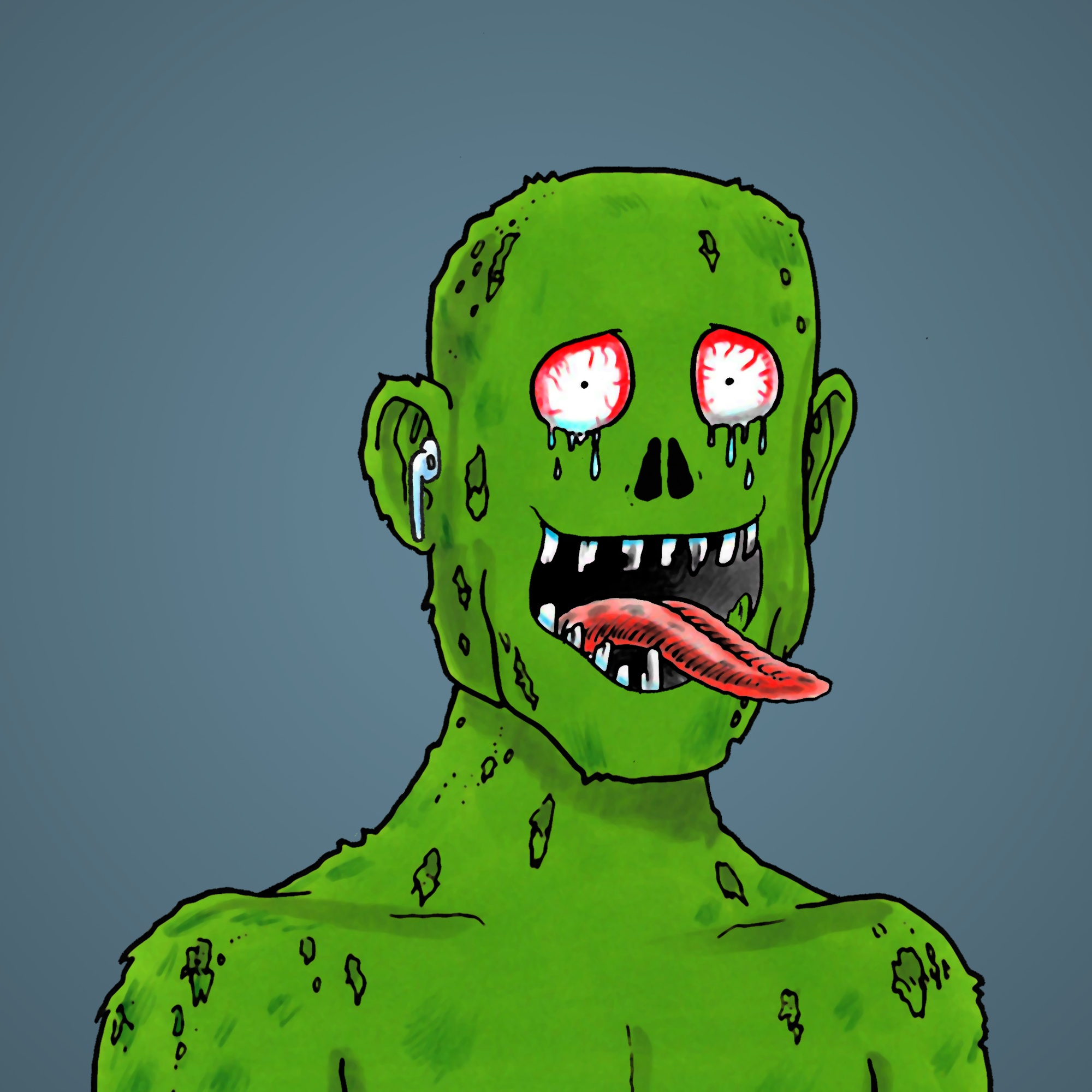 George Trosley - Jungle Freaks - Jungle Freak 6217 - NFT # 6217