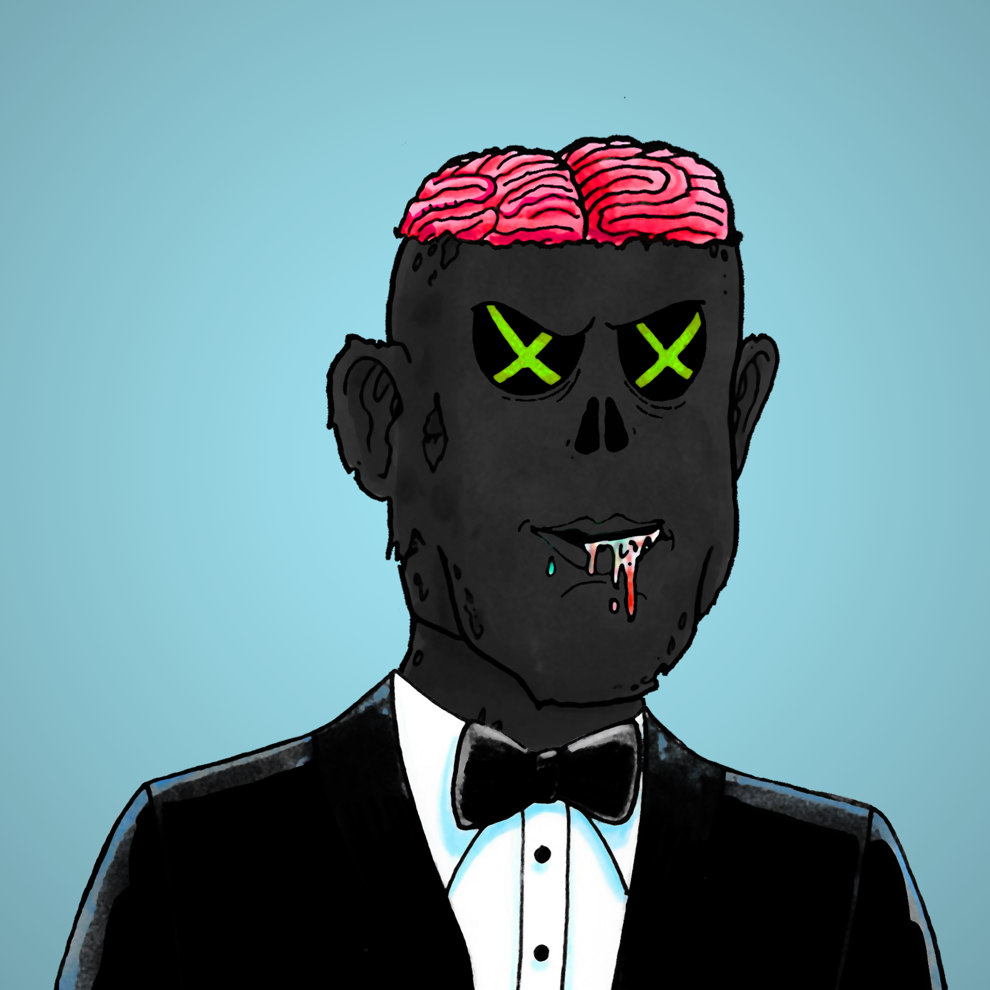 George Trosley - Jungle Freaks - Jungle Freak 6221 - NFT # 6221