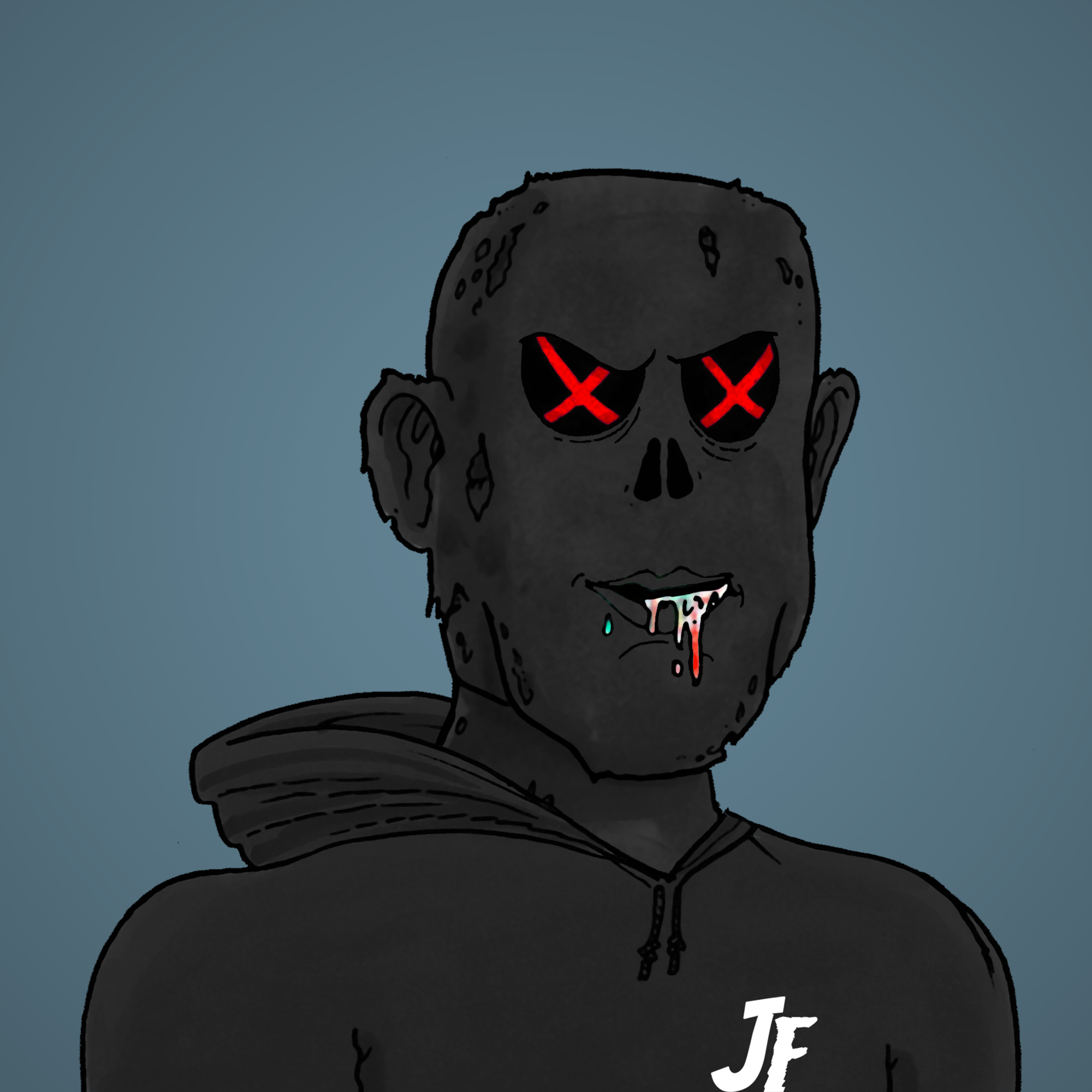 George Trosley - Jungle Freaks - Jungle Freak 6228 - NFT # 6228