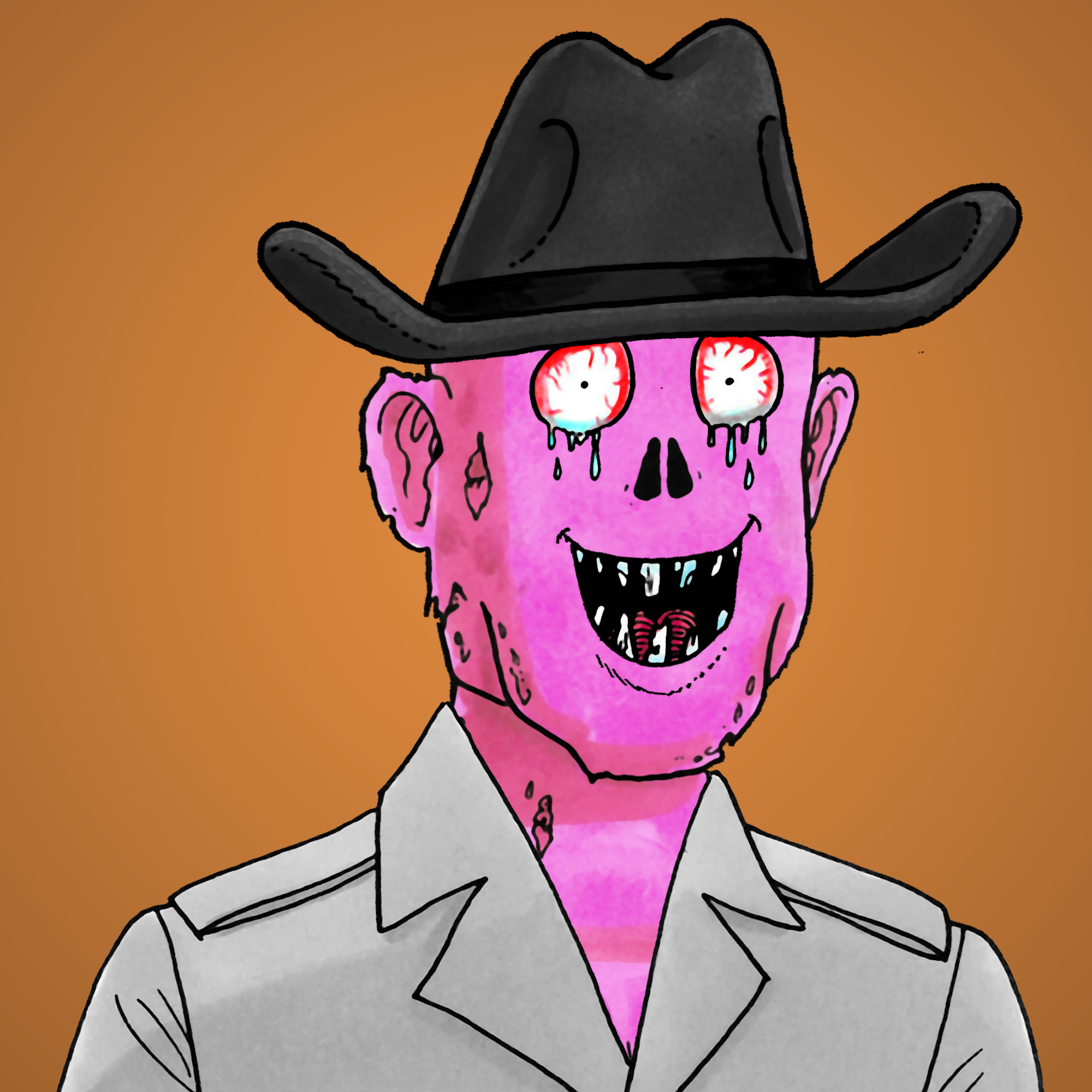 George Trosley - Jungle Freaks - Jungle Freak 6234 - NFT # 6234