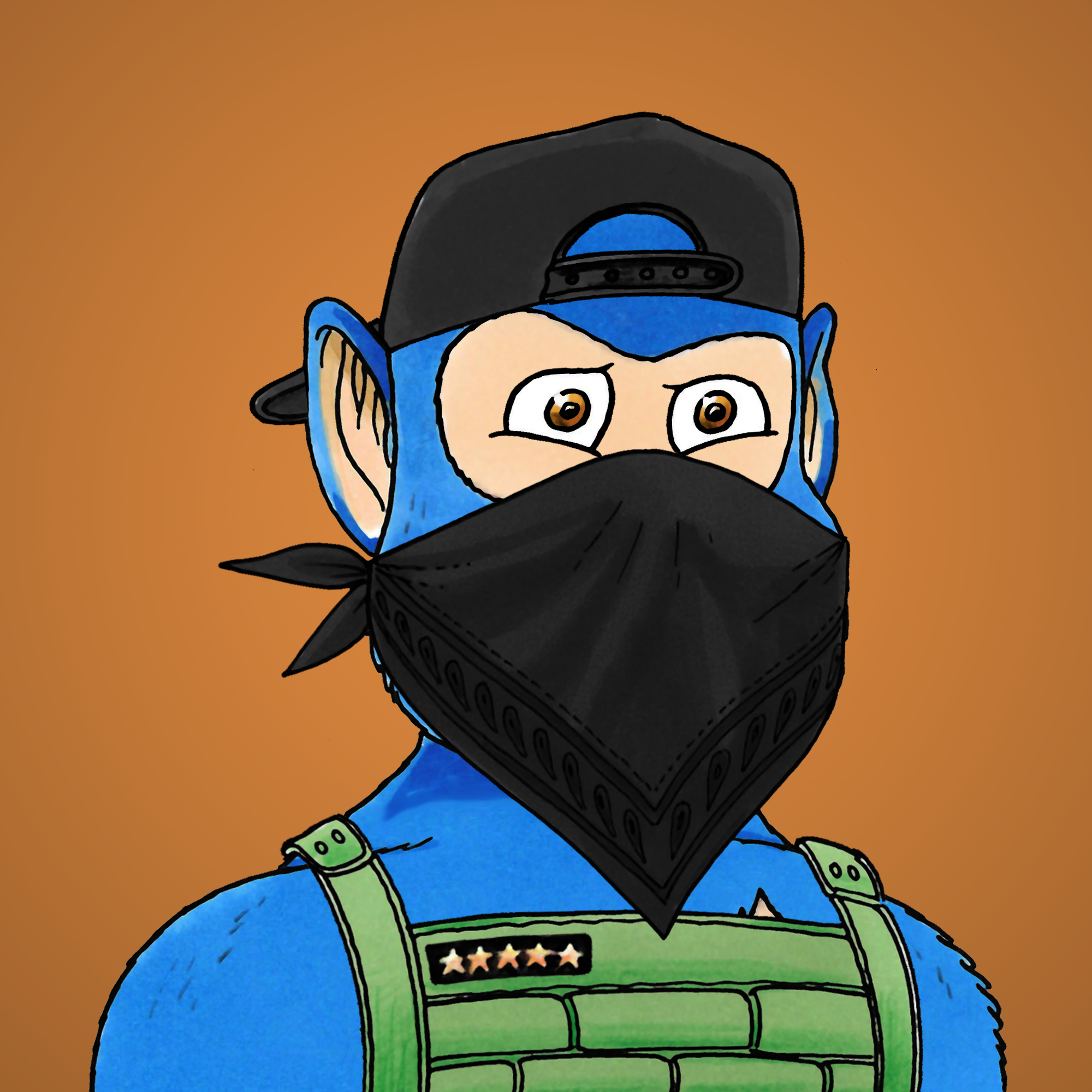 George Trosley - Jungle Freaks - Jungle Freak 6235 - NFT # 6235