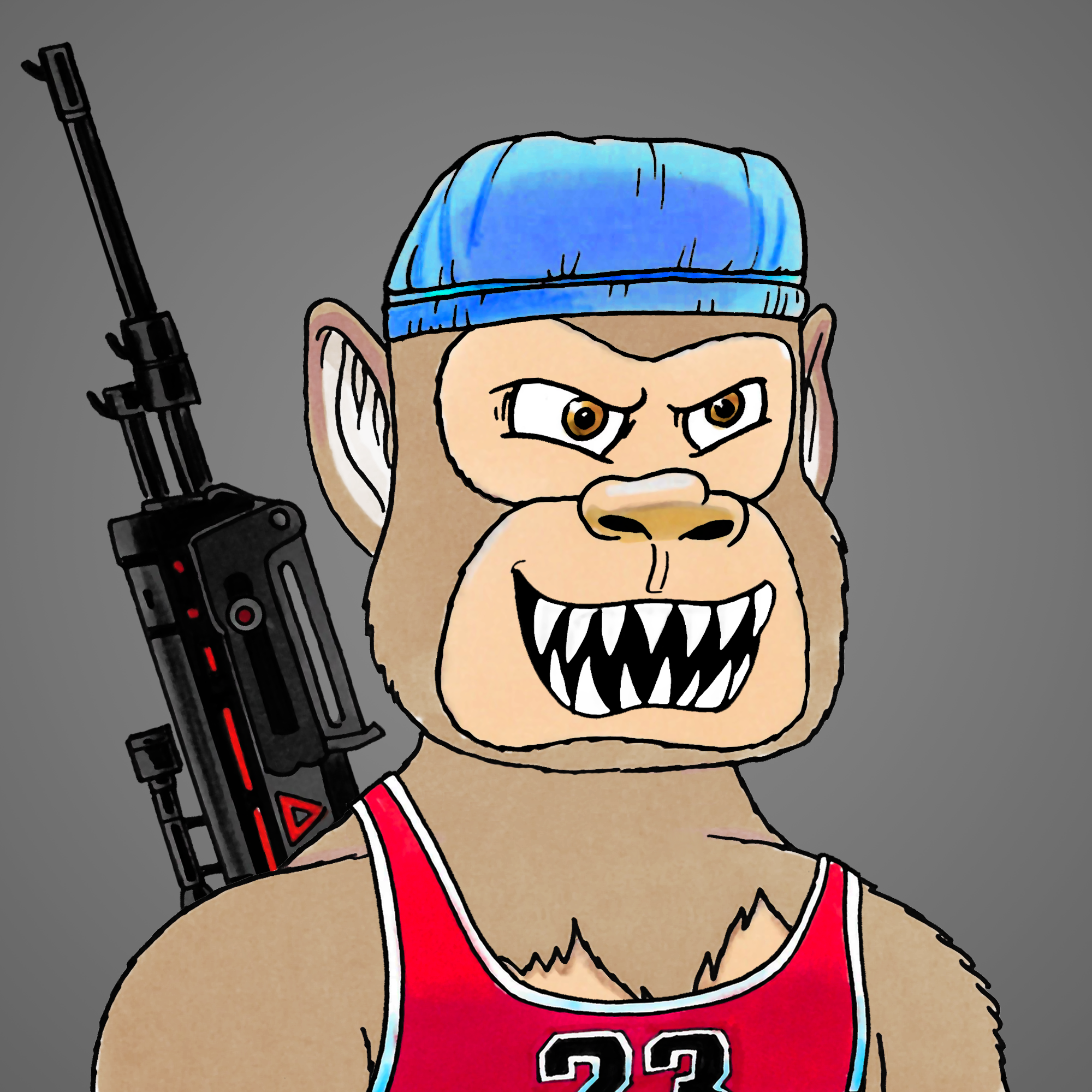 George Trosley - Jungle Freaks - Jungle Freak 6250 - NFT # 6250