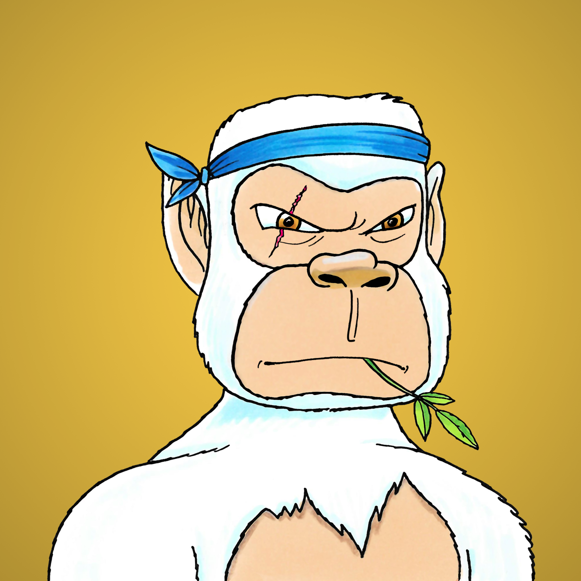 George Trosley - Jungle Freaks - Jungle Freak 6253 - NFT # 6253