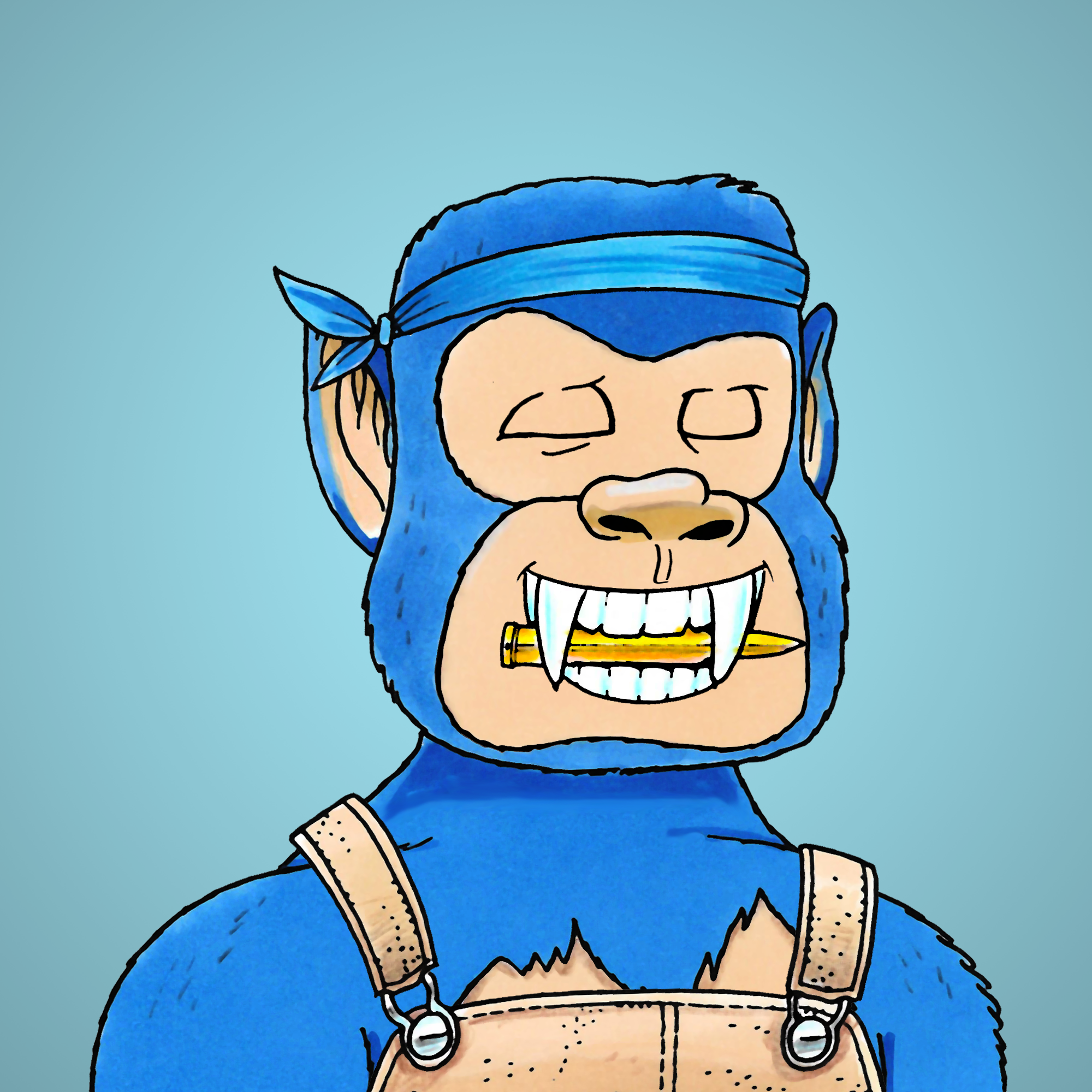 George Trosley - Jungle Freaks - Jungle Freak 6257 - NFT # 6257