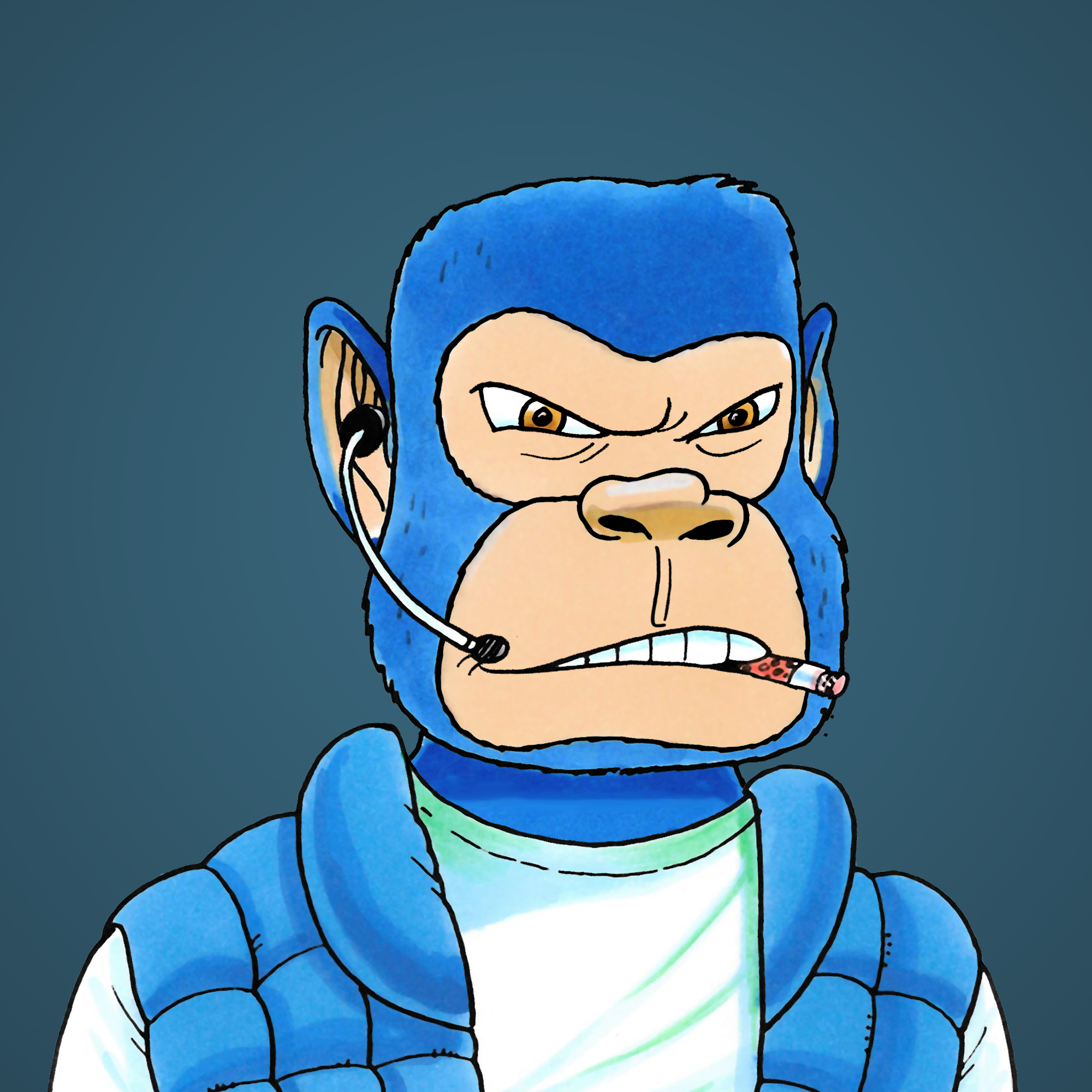 George Trosley - Jungle Freaks - Jungle Freak 6260 - NFT # 6260