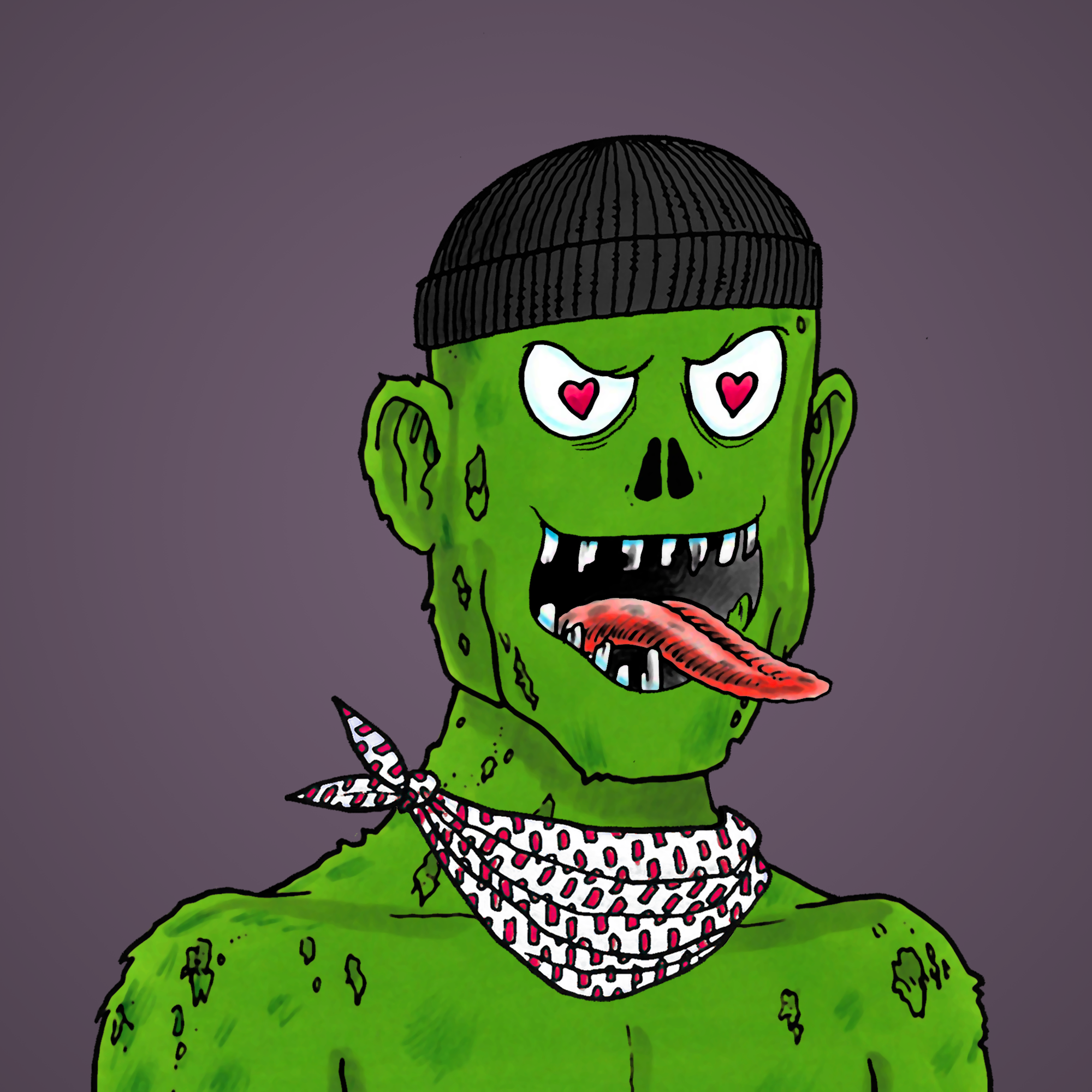 George Trosley - Jungle Freaks - Jungle Freak 6261 - NFT # 6261