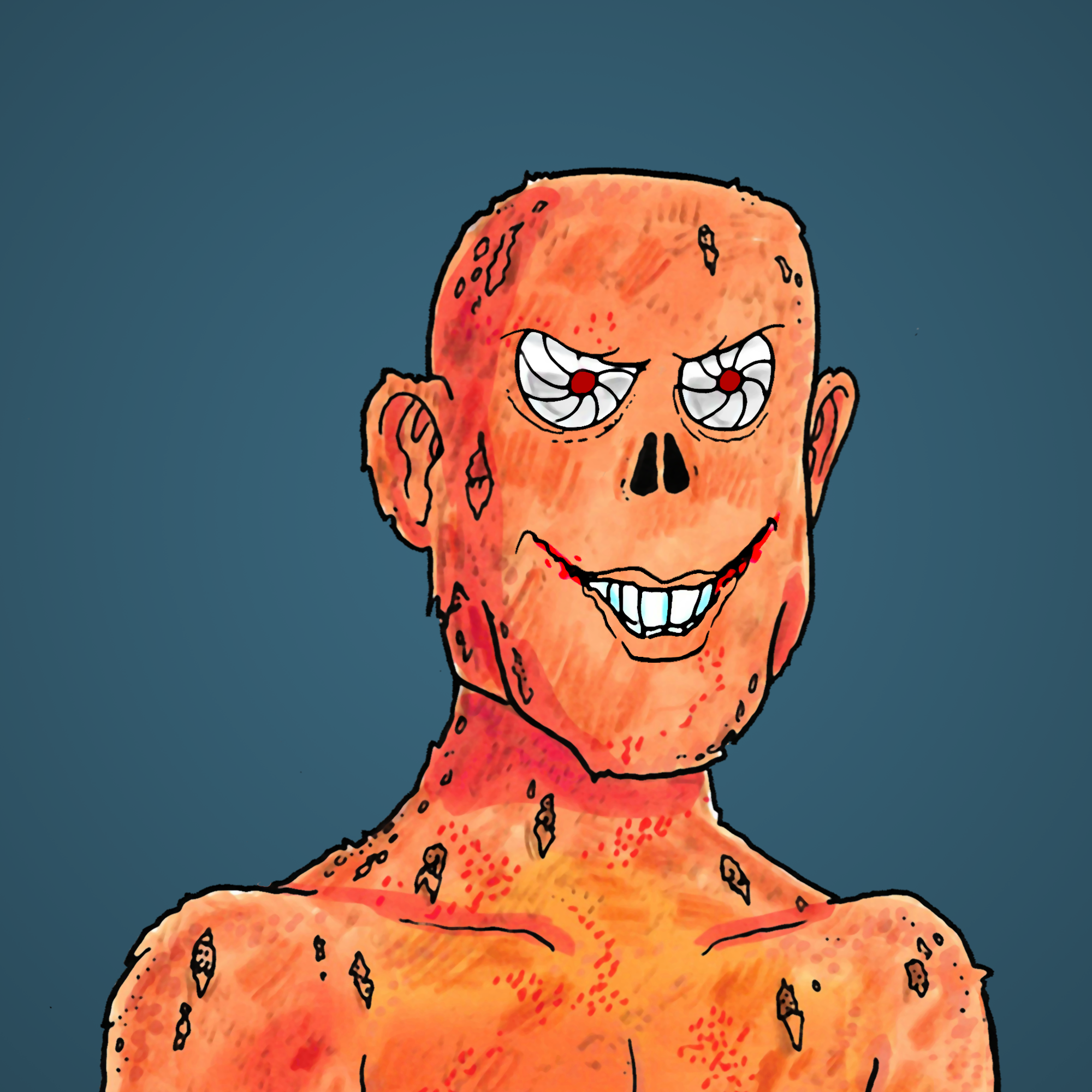 George Trosley - Jungle Freaks - Jungle Freak 6265 - NFT # 6265