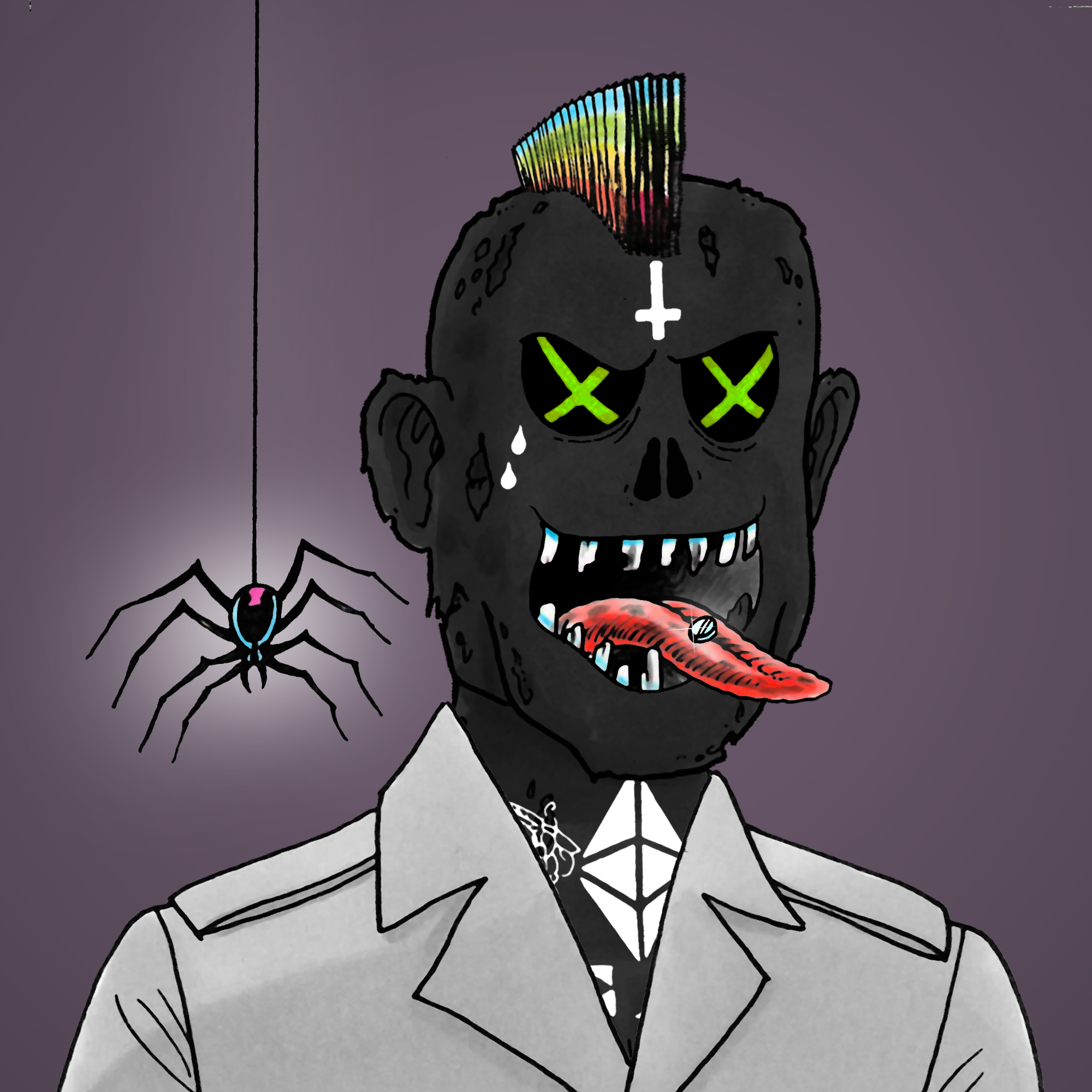 George Trosley - Jungle Freaks - Jungle Freak 6266 - NFT # 6266