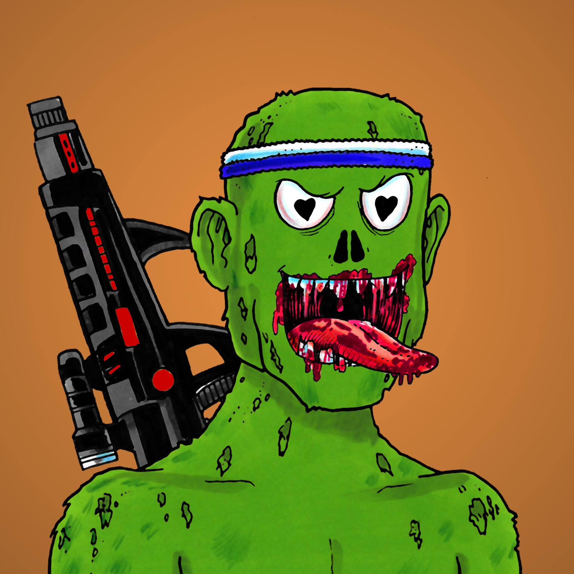 George Trosley - Jungle Freaks - Jungle Freak 6269 - NFT # 6269