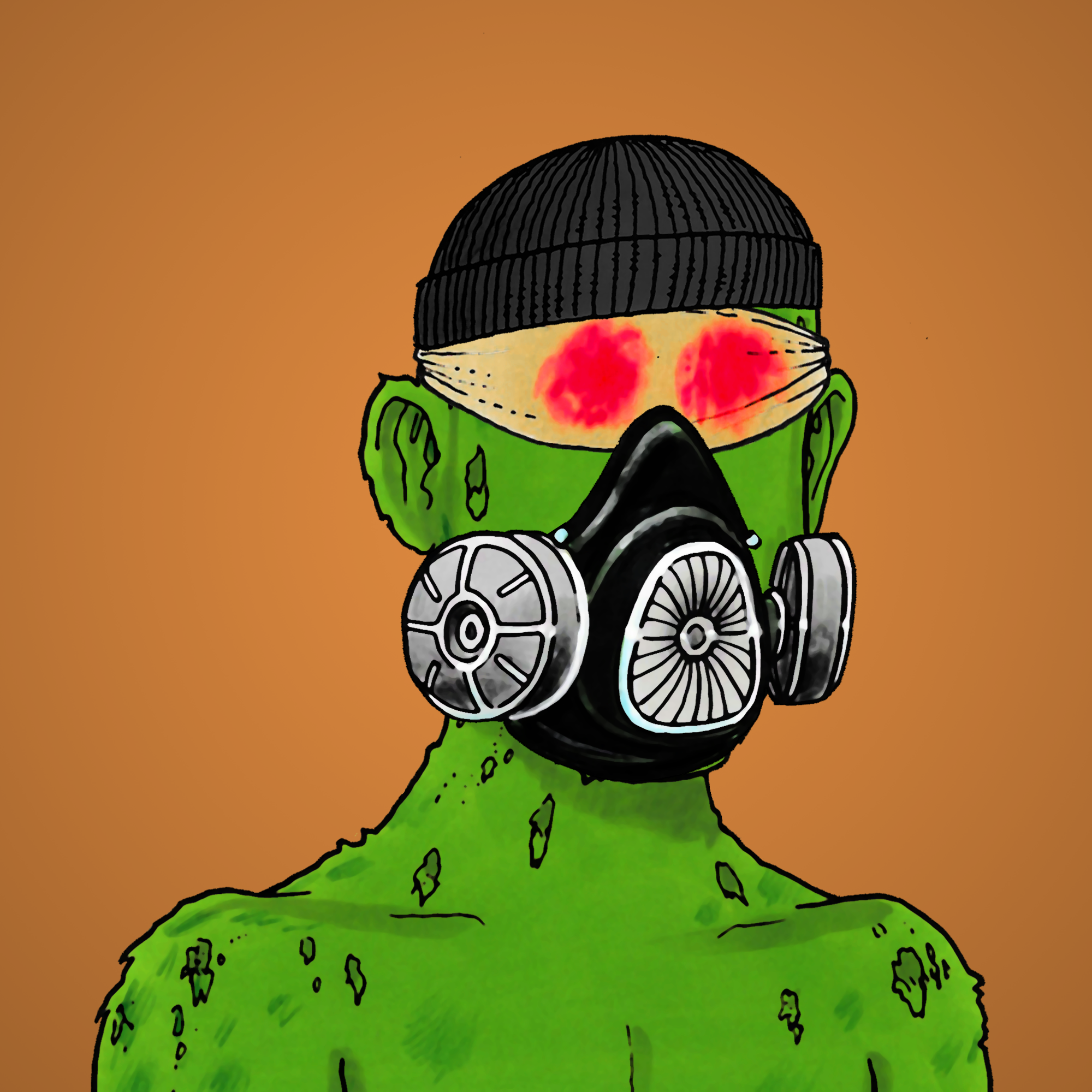 George Trosley - Jungle Freaks - Jungle Freak 6277 - NFT # 6277