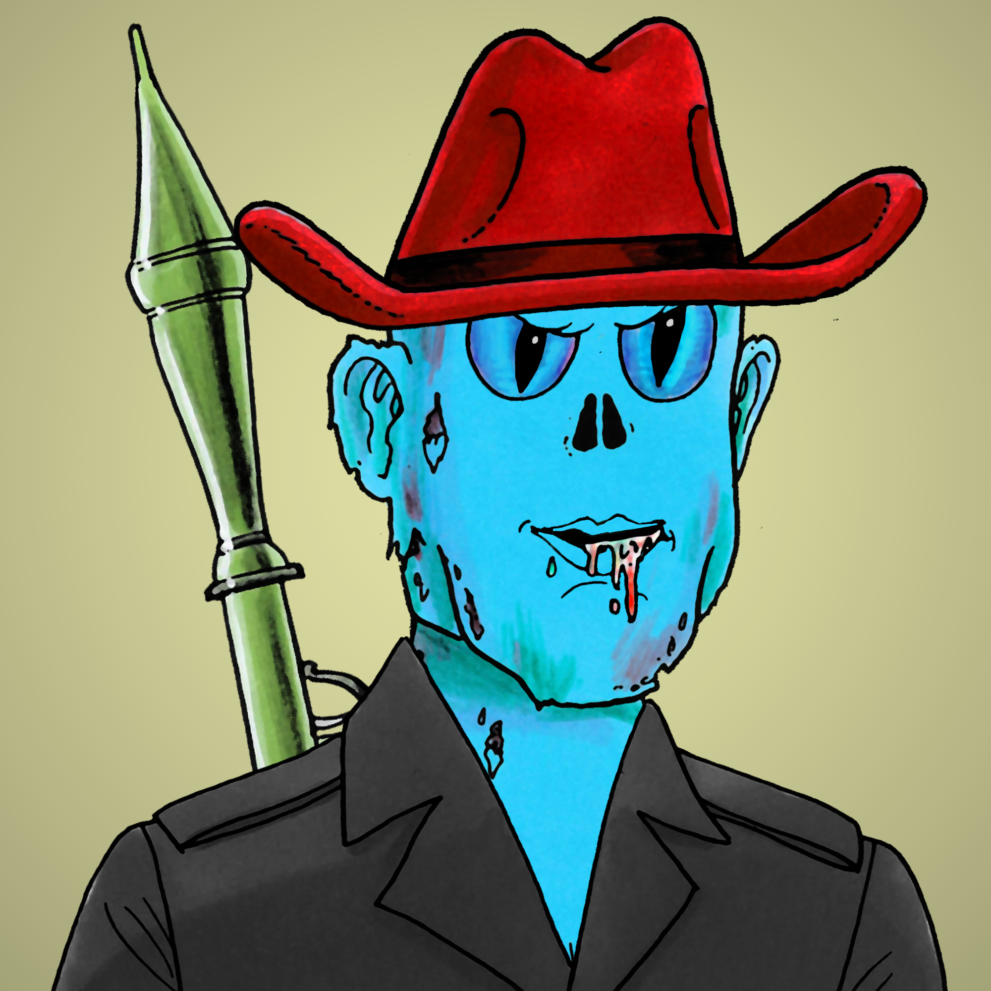 George Trosley - Jungle Freaks - Jungle Freak 6278 - NFT # 6278