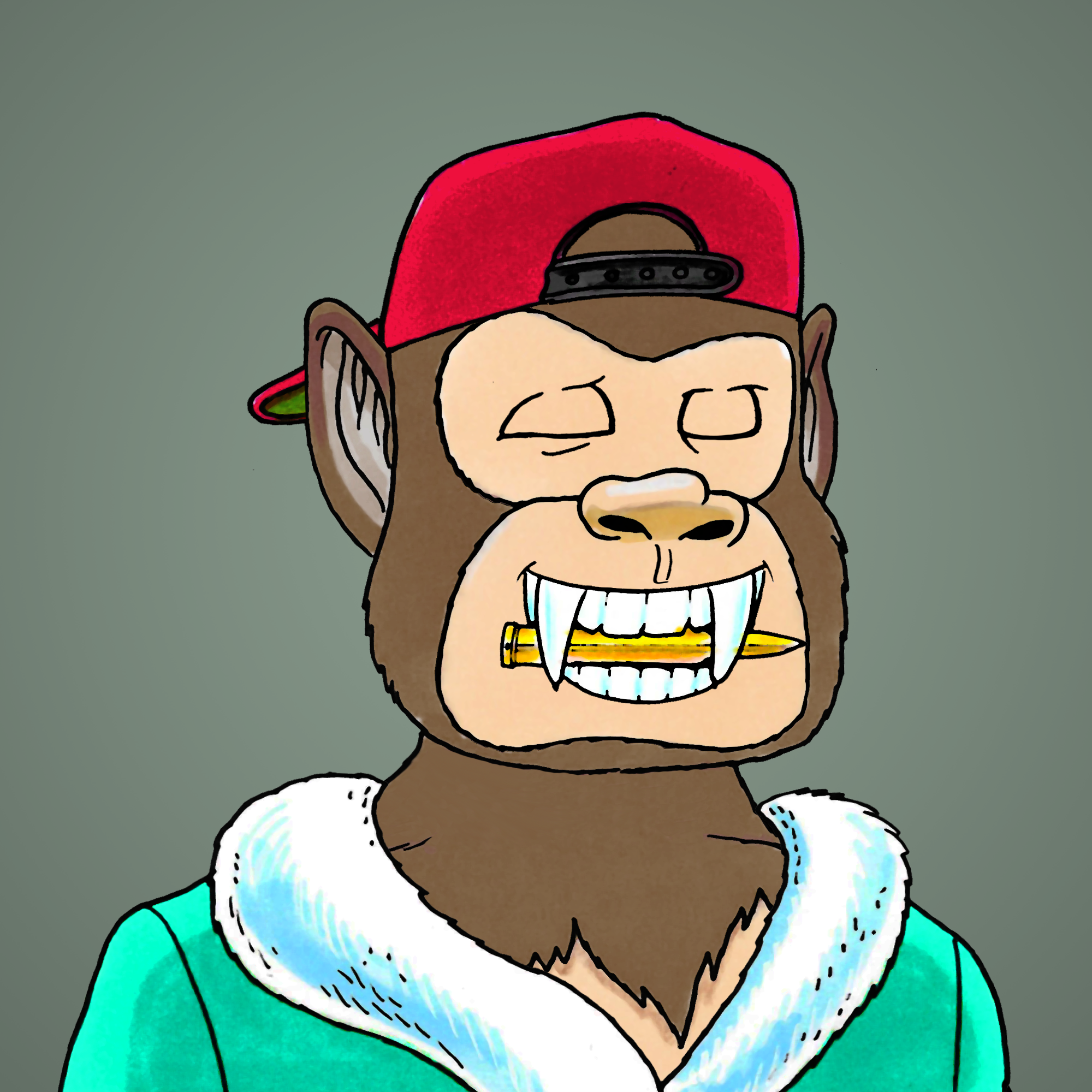 George Trosley - Jungle Freaks - Jungle Freak 6279 - NFT # 6279