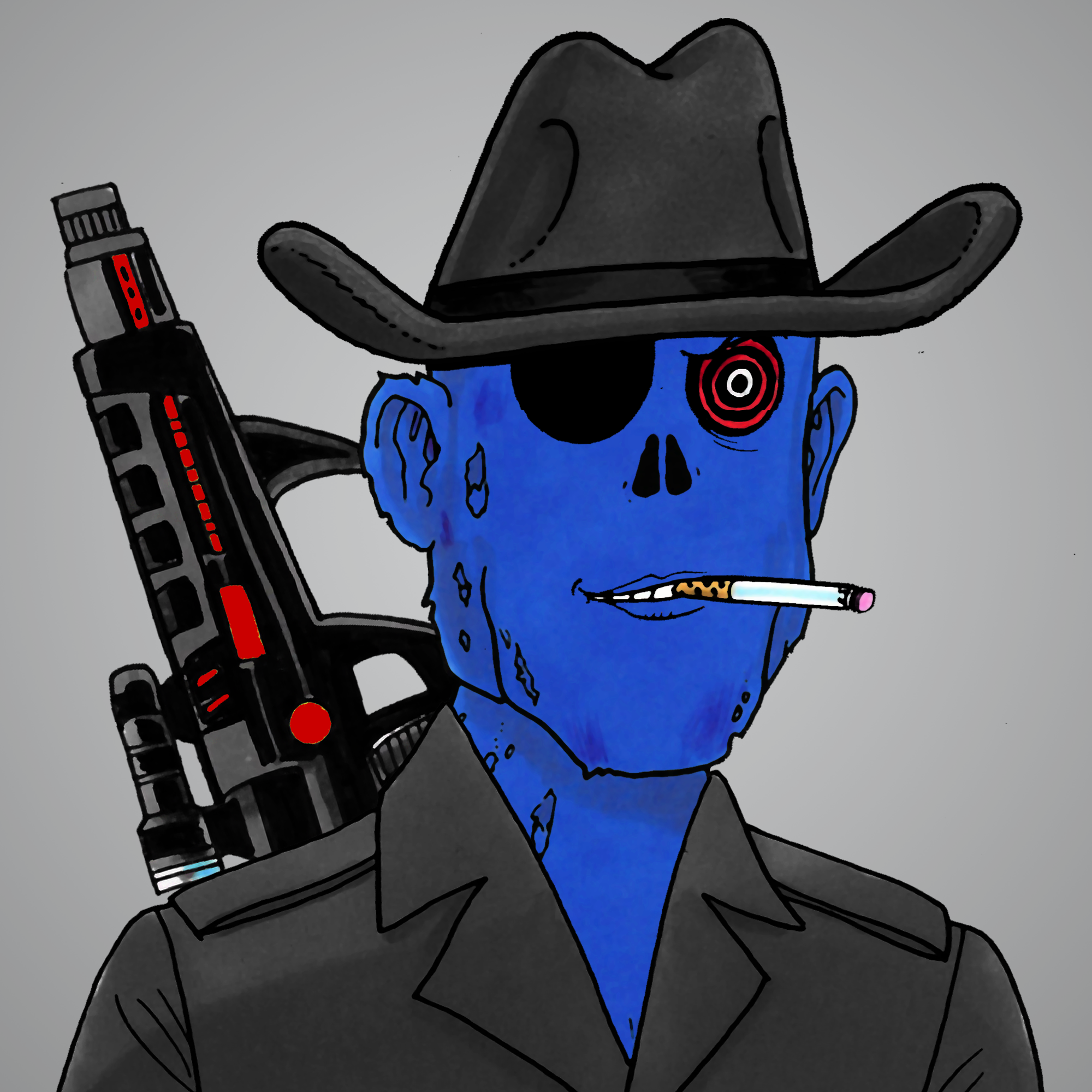 George Trosley - Jungle Freaks - Jungle Freak 6288 - NFT # 6288