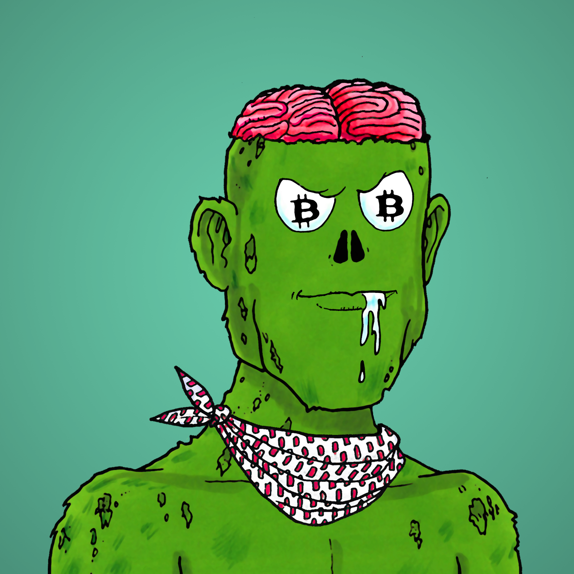 George Trosley - Jungle Freaks - Jungle Freak 6289 - NFT # 6289