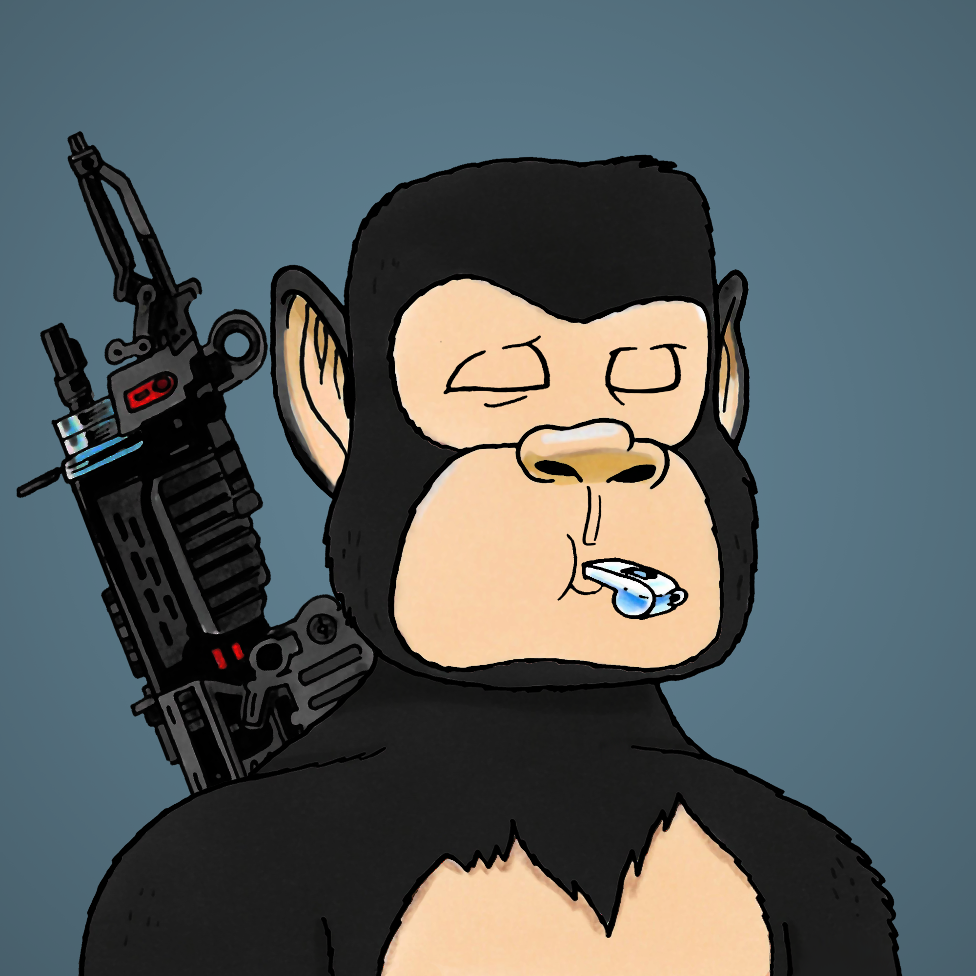 George Trosley - Jungle Freaks - Jungle Freak 629 - NFT # 629