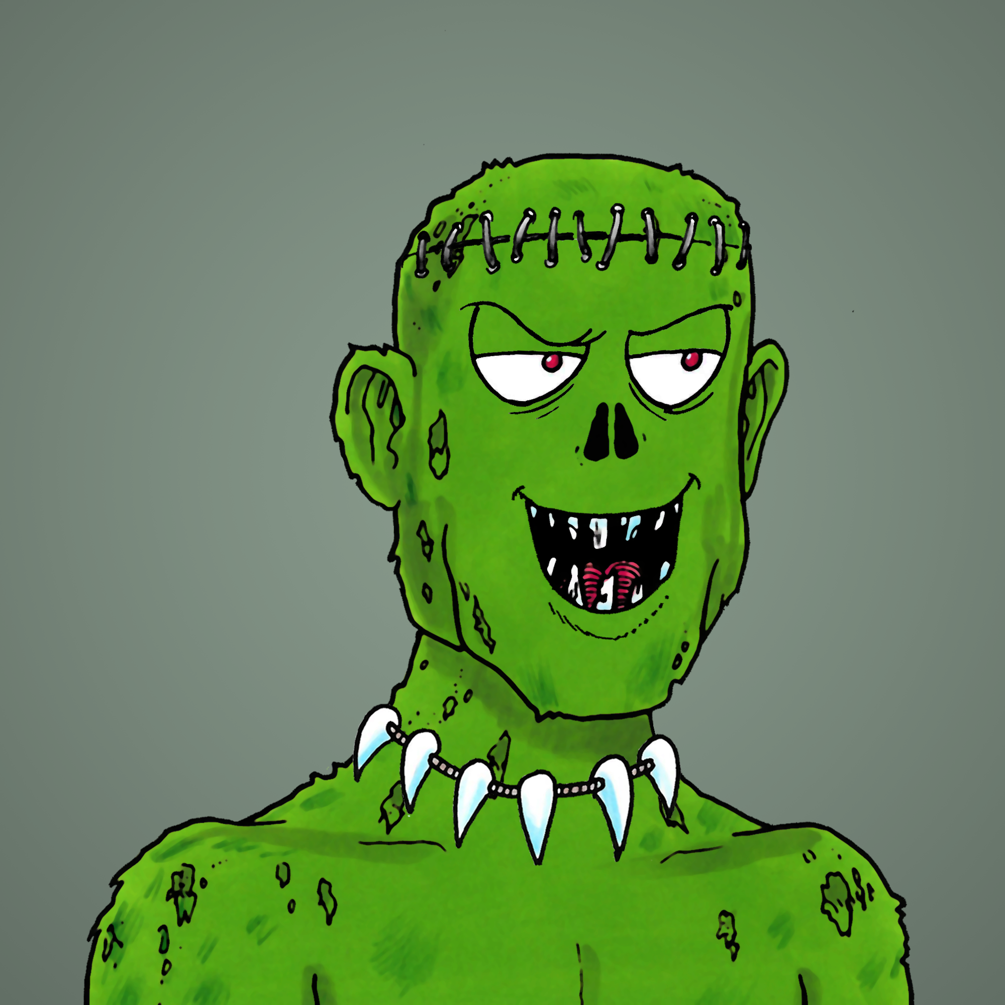 George Trosley - Jungle Freaks - Jungle Freak 6297 - NFT # 6297