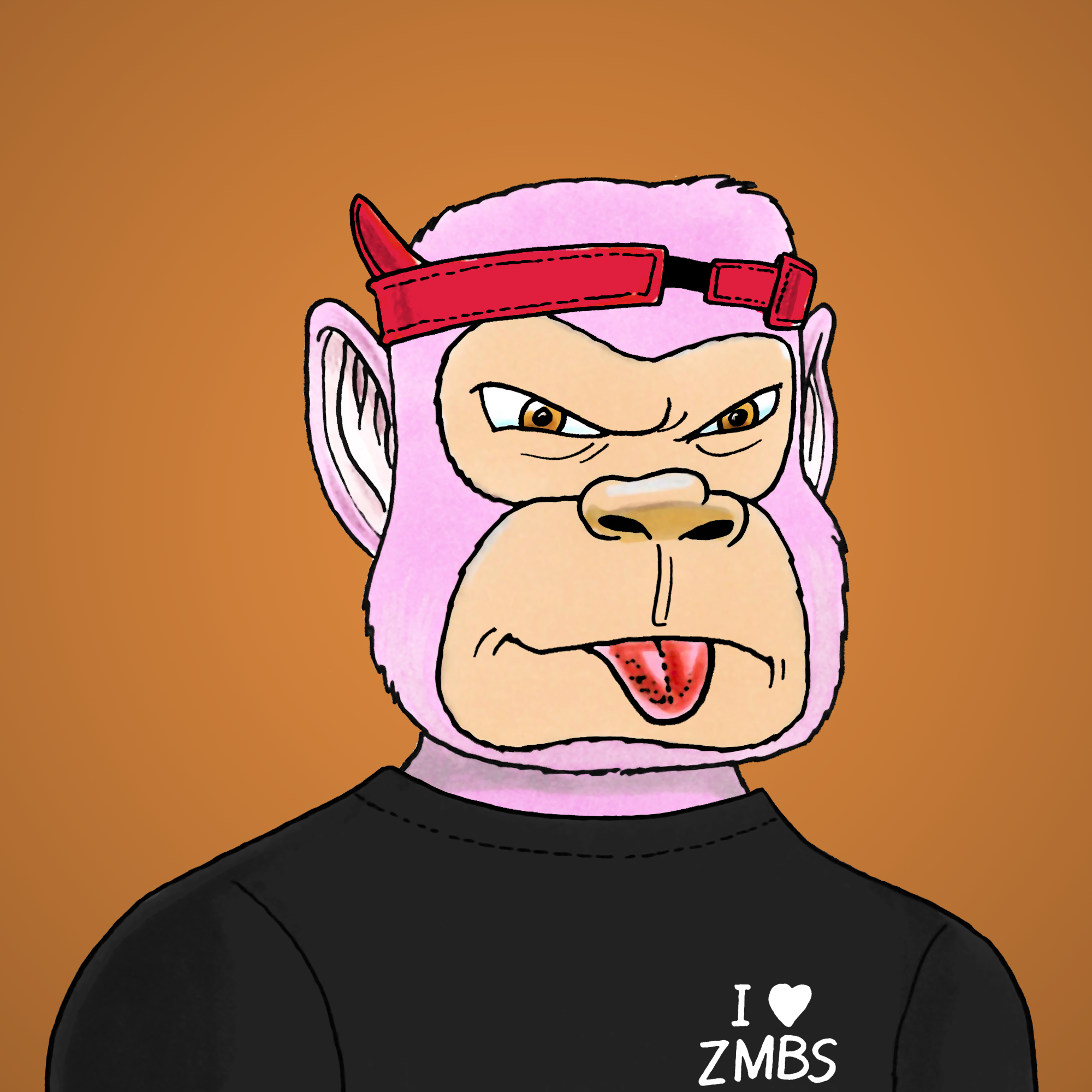 George Trosley - Jungle Freaks - Jungle Freak 6298 - NFT # 6298