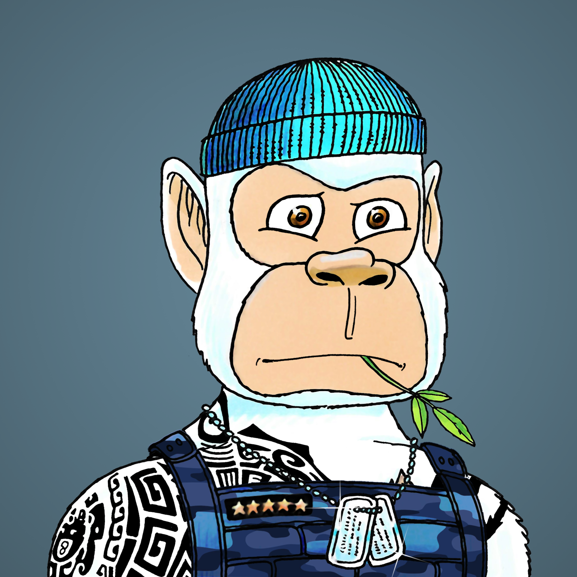 George Trosley - Jungle Freaks - Jungle Freak 63 - NFT # 63