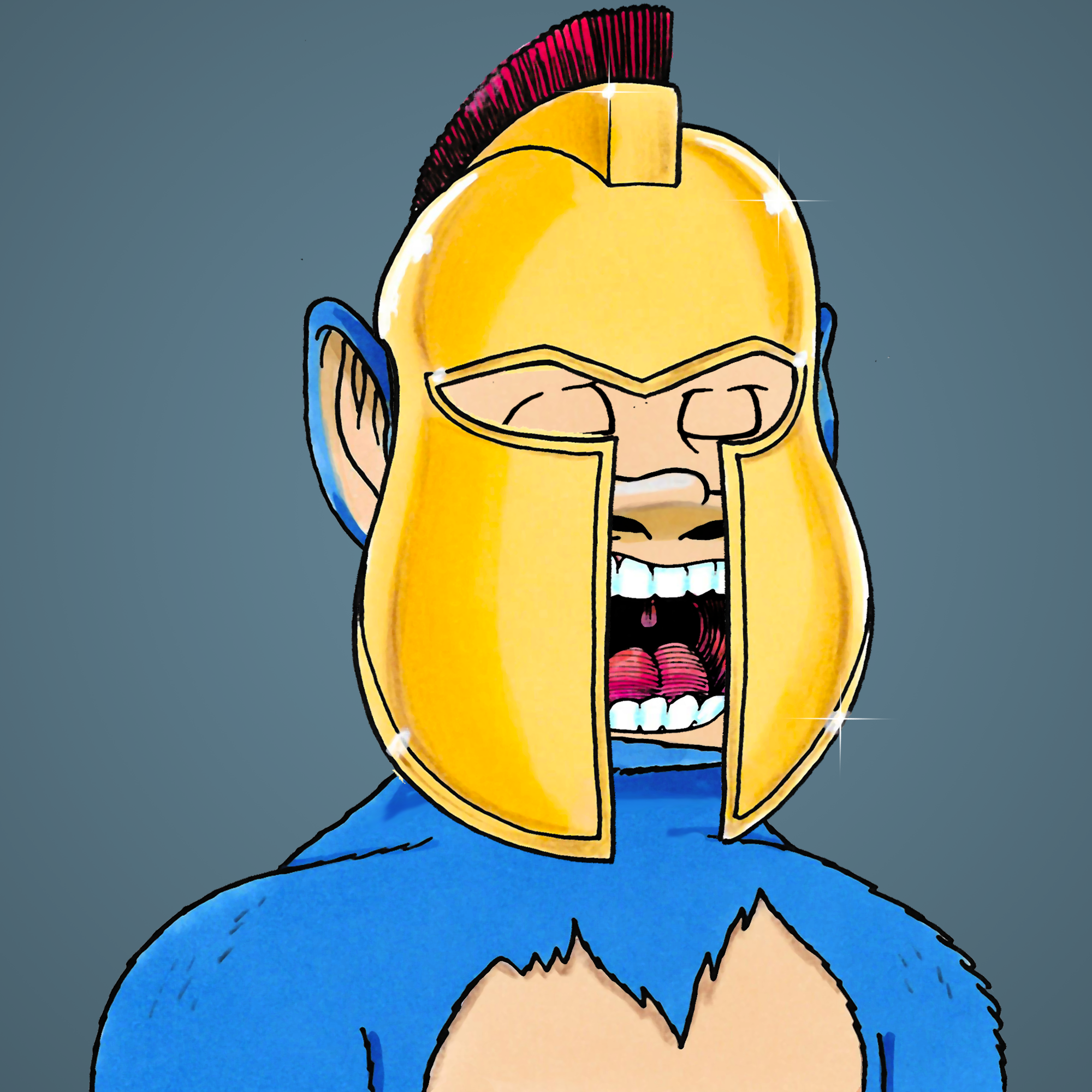 George Trosley - Jungle Freaks - Jungle Freak 6303 - NFT # 6303