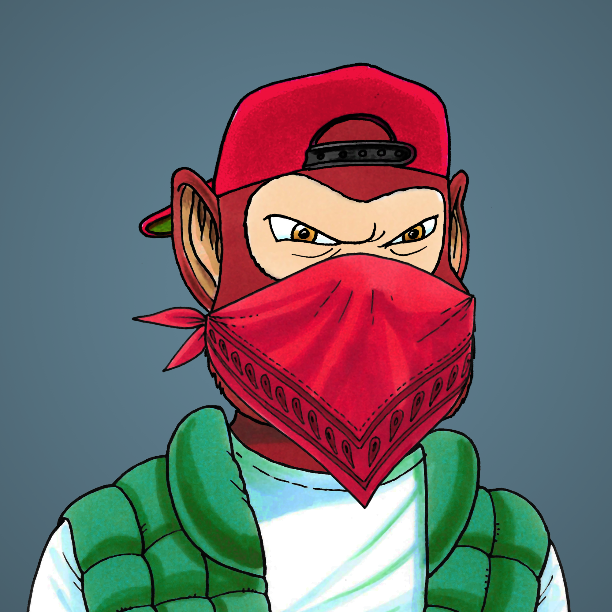 George Trosley - Jungle Freaks - Jungle Freak 6305 - NFT # 6305