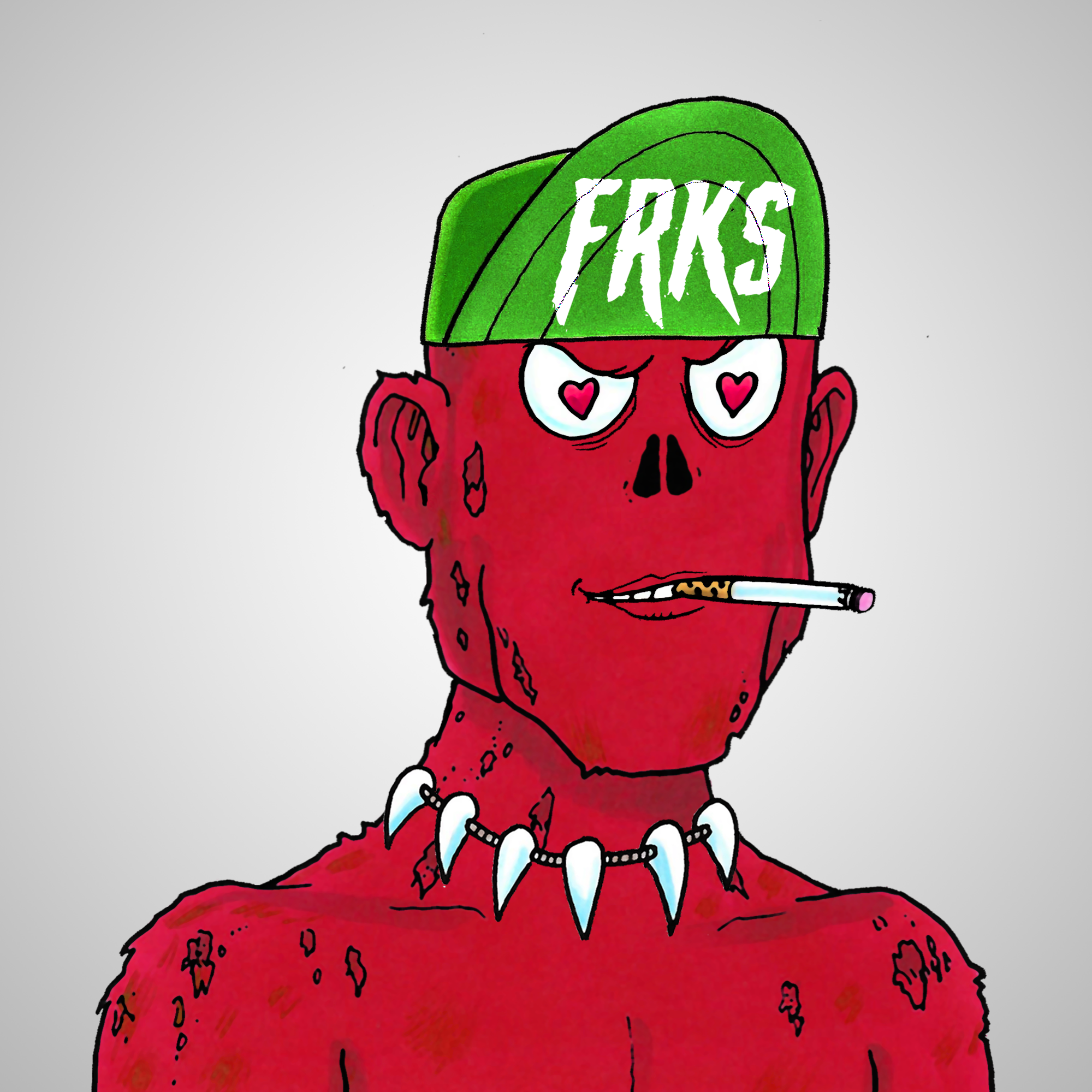 George Trosley - Jungle Freaks - Jungle Freak 6313 - NFT # 6313