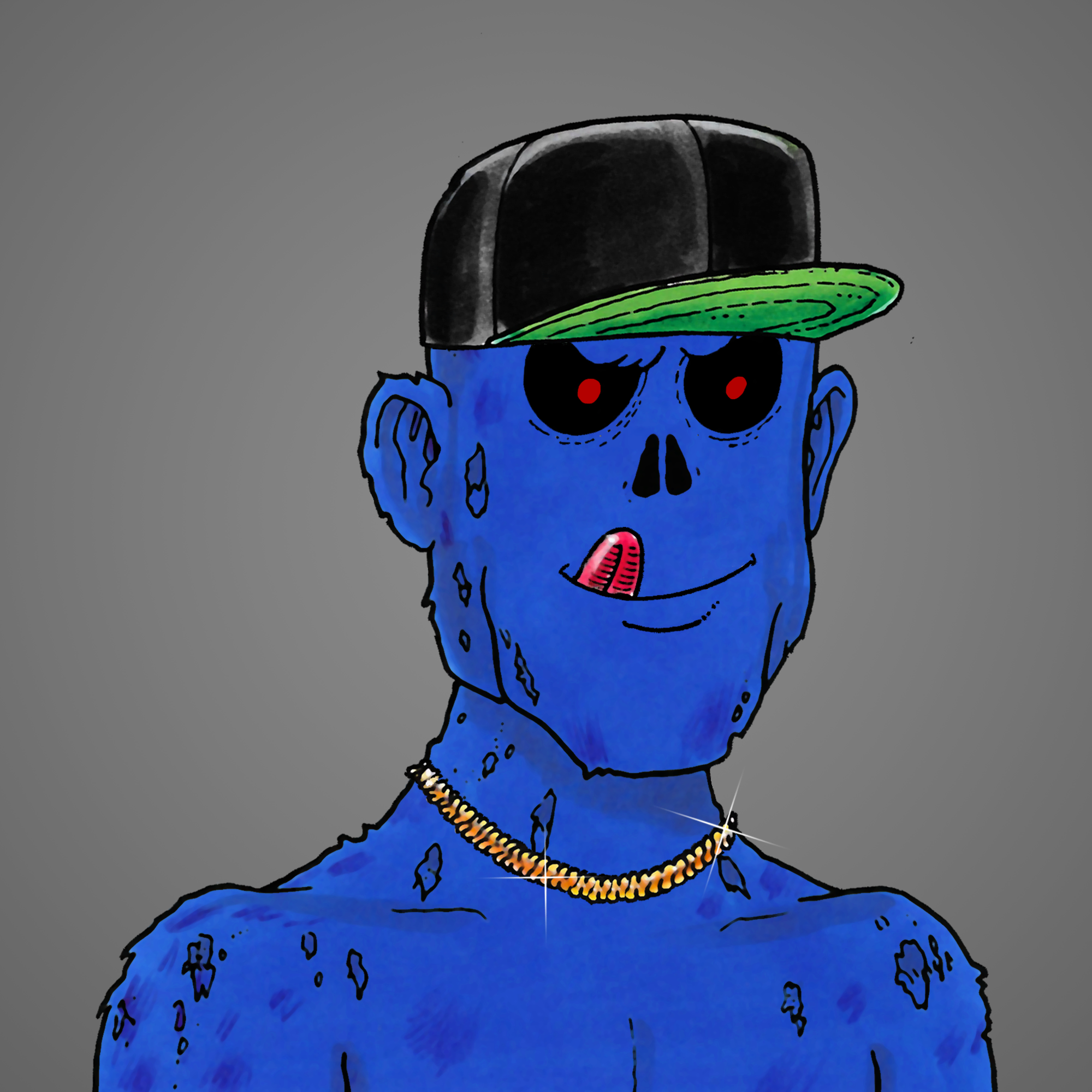 George Trosley - Jungle Freaks - Jungle Freak 6314 - NFT # 6314