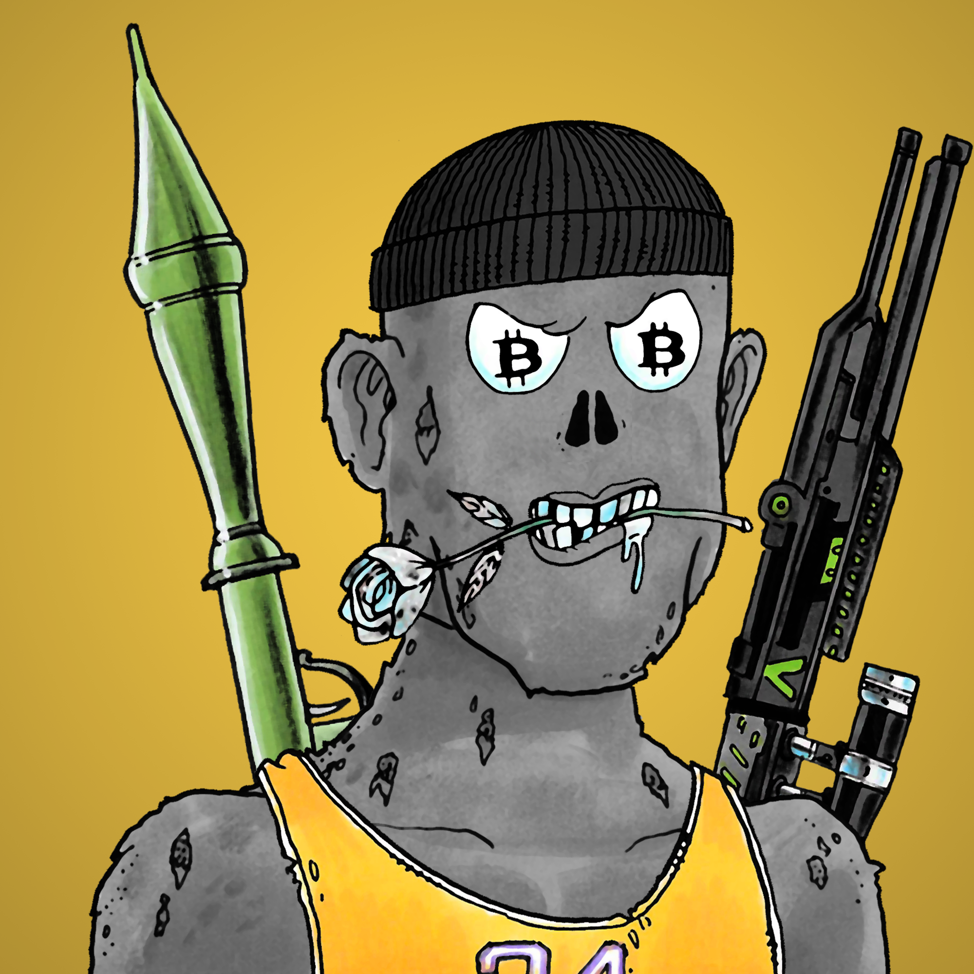 George Trosley - Jungle Freaks - Jungle Freak 6315 - NFT # 6315