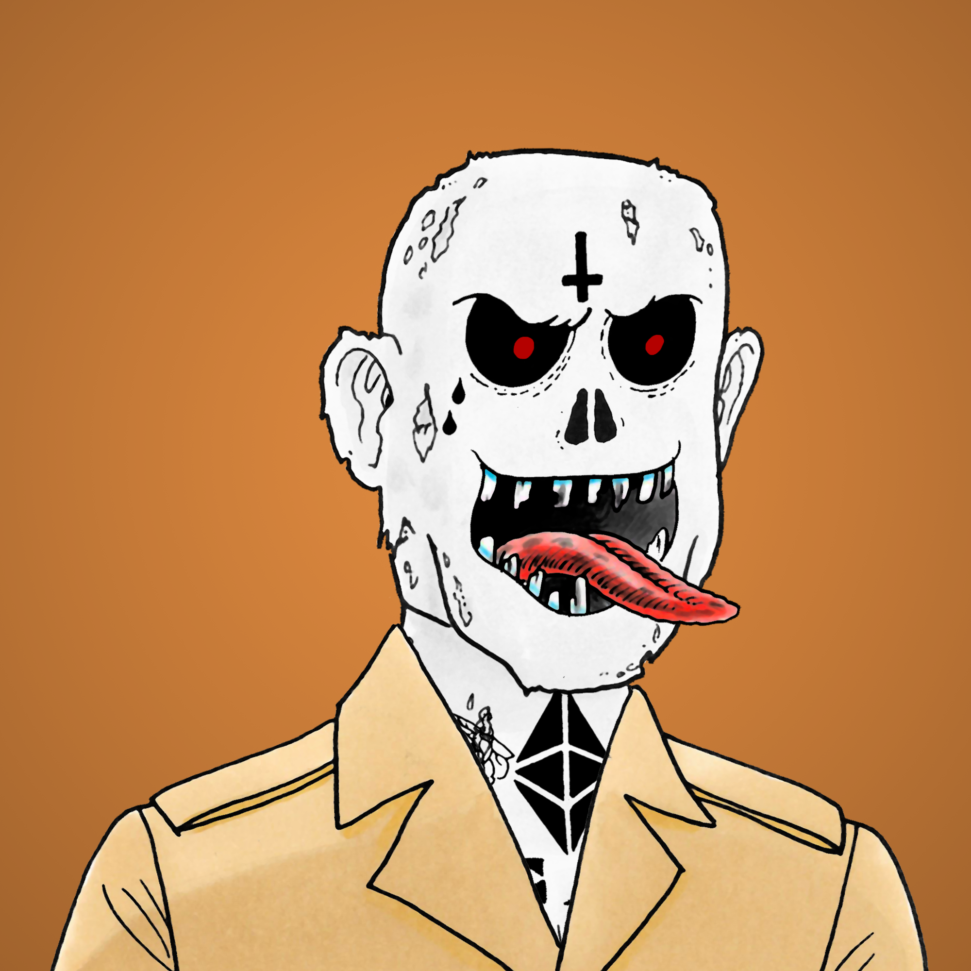 George Trosley - Jungle Freaks - Jungle Freak 6316 - NFT # 6316