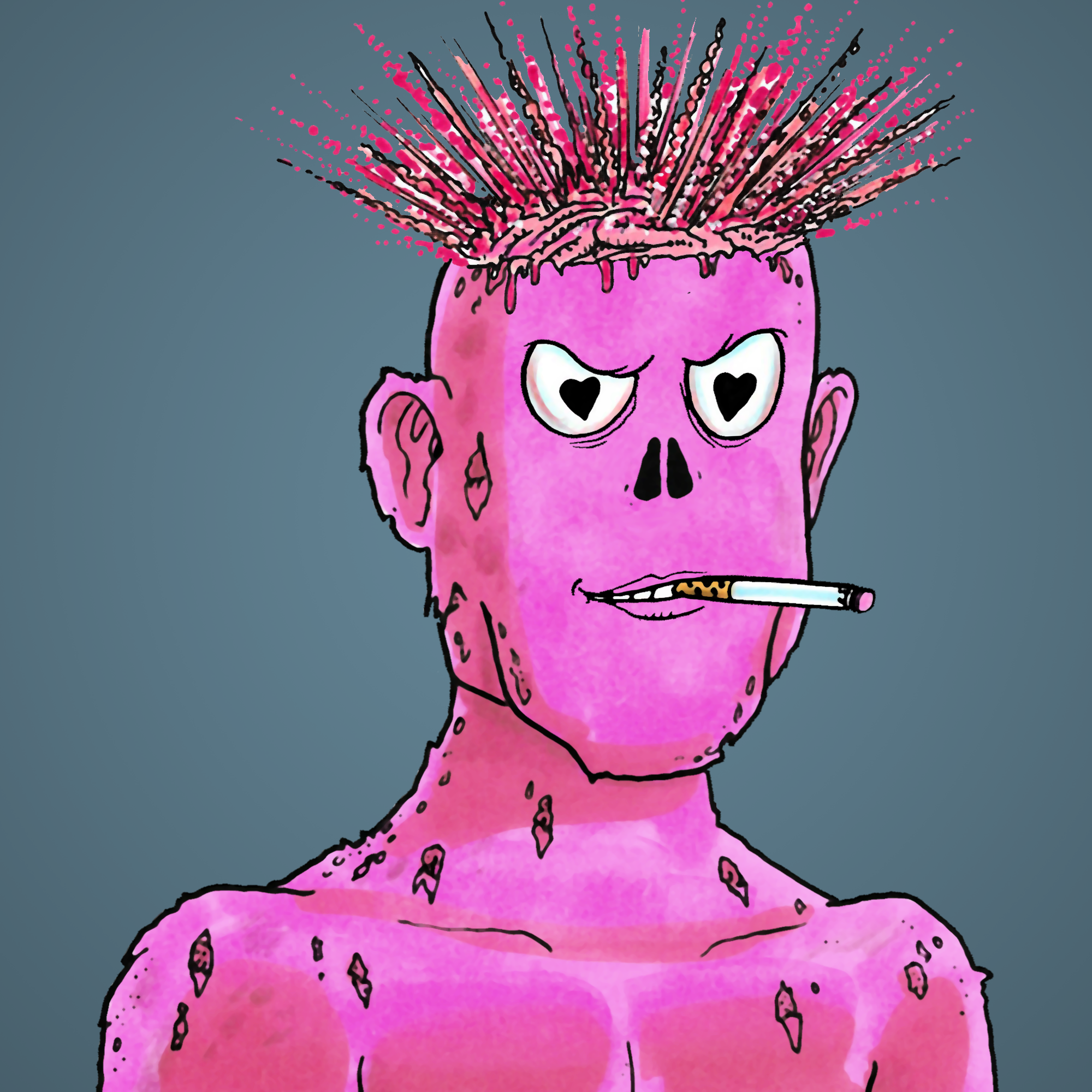 George Trosley - Jungle Freaks - Jungle Freak 6331 - NFT # 6331