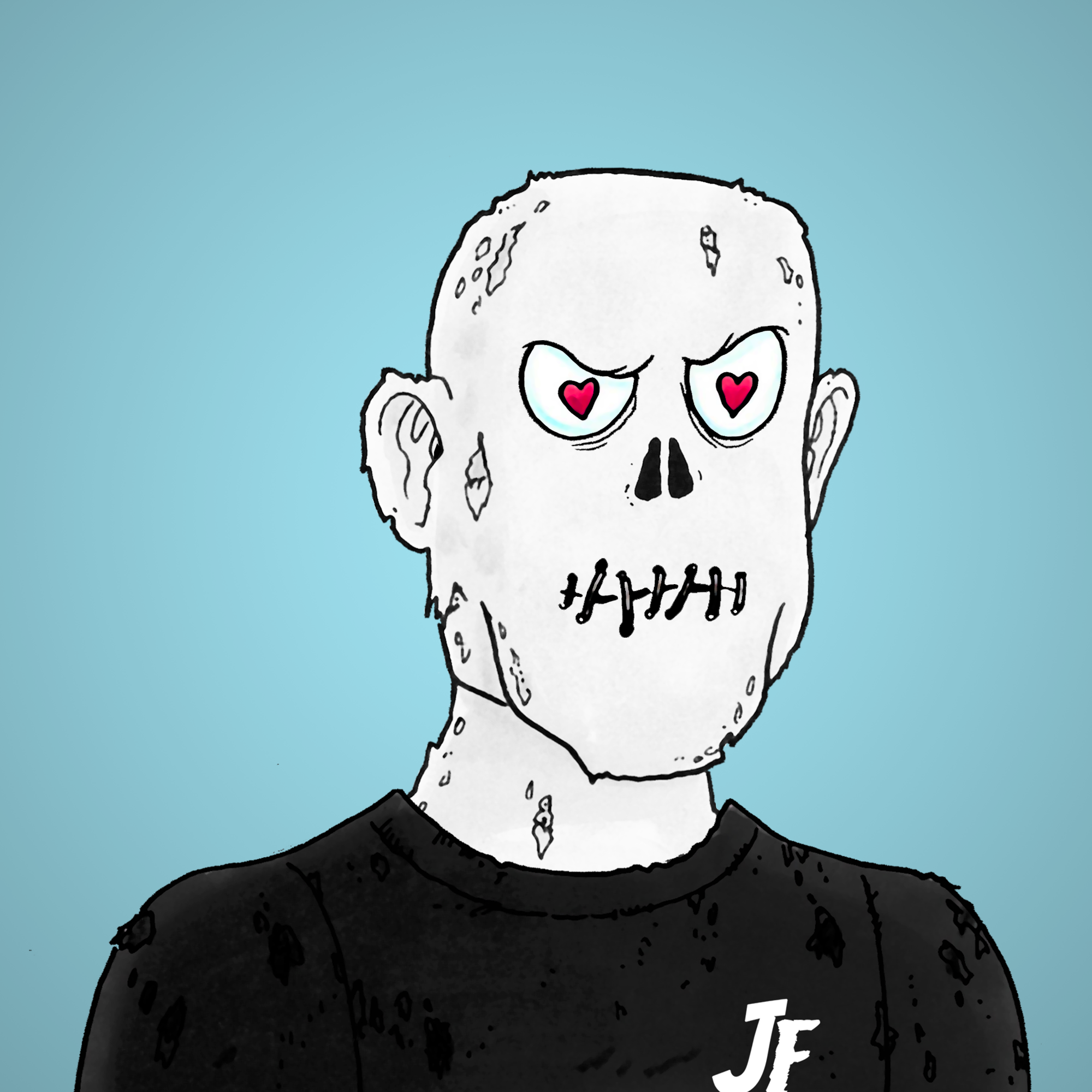 George Trosley - Jungle Freaks - Jungle Freak 6337 - NFT # 6337