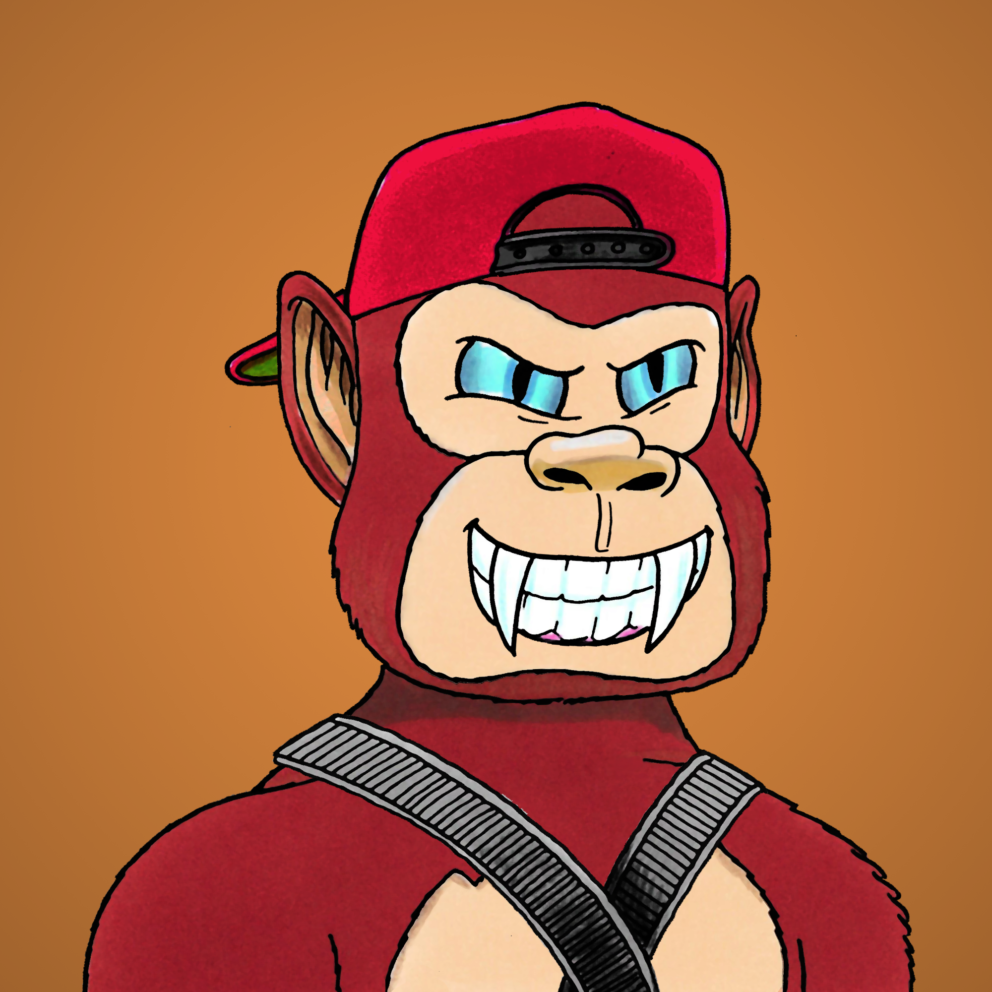 George Trosley - Jungle Freaks - Jungle Freak 6339 - NFT # 6339