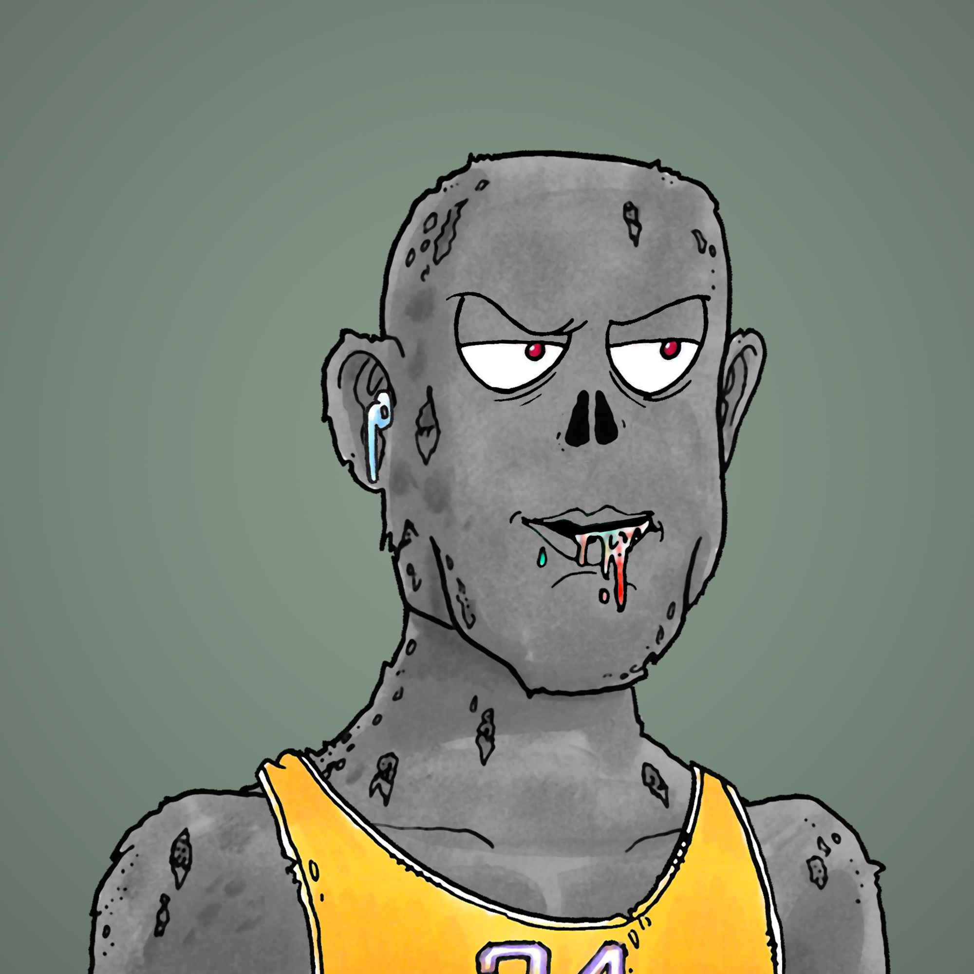 George Trosley - Jungle Freaks - Jungle Freak 6341 - NFT # 6341