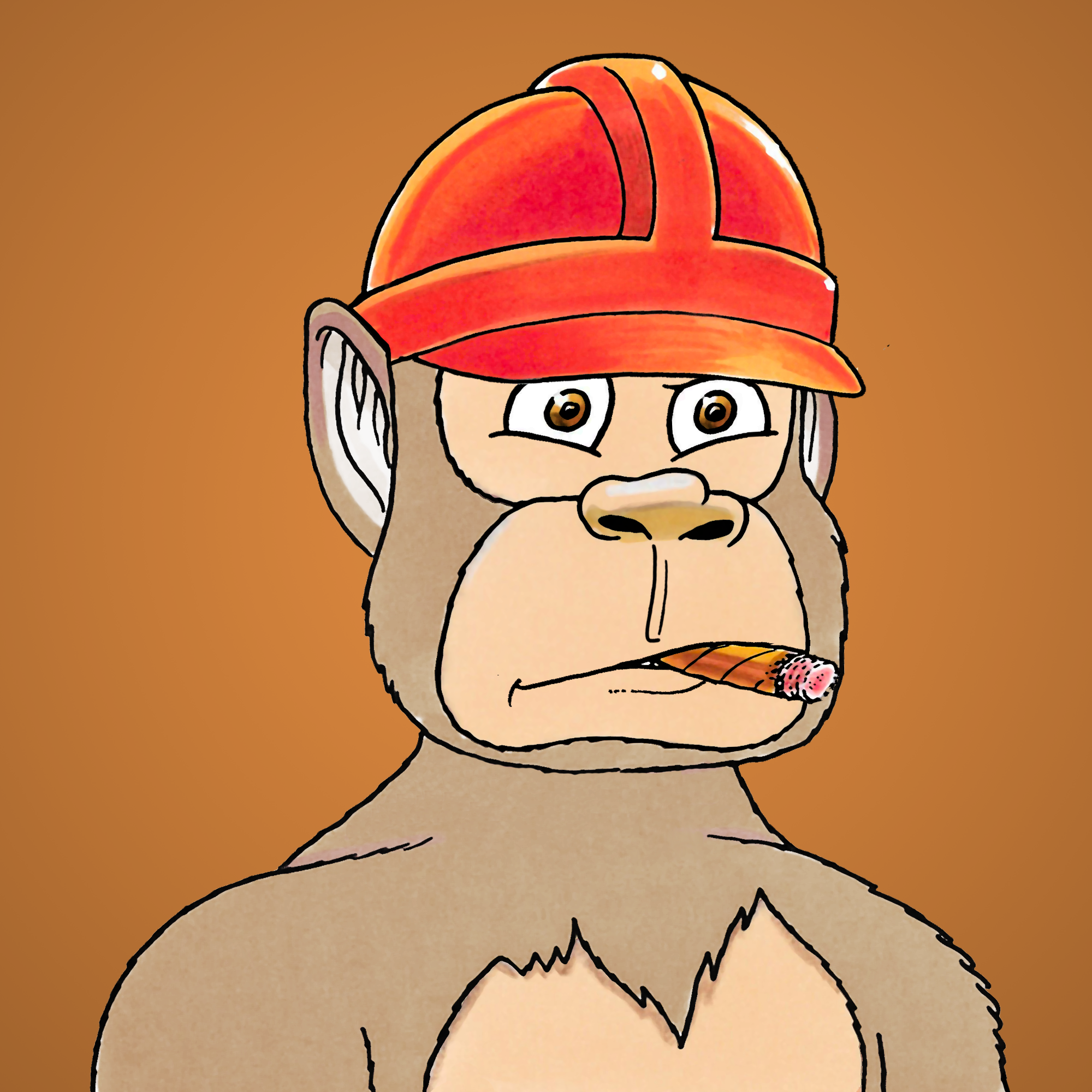 George Trosley - Jungle Freaks - Jungle Freak 6345 - NFT # 6345