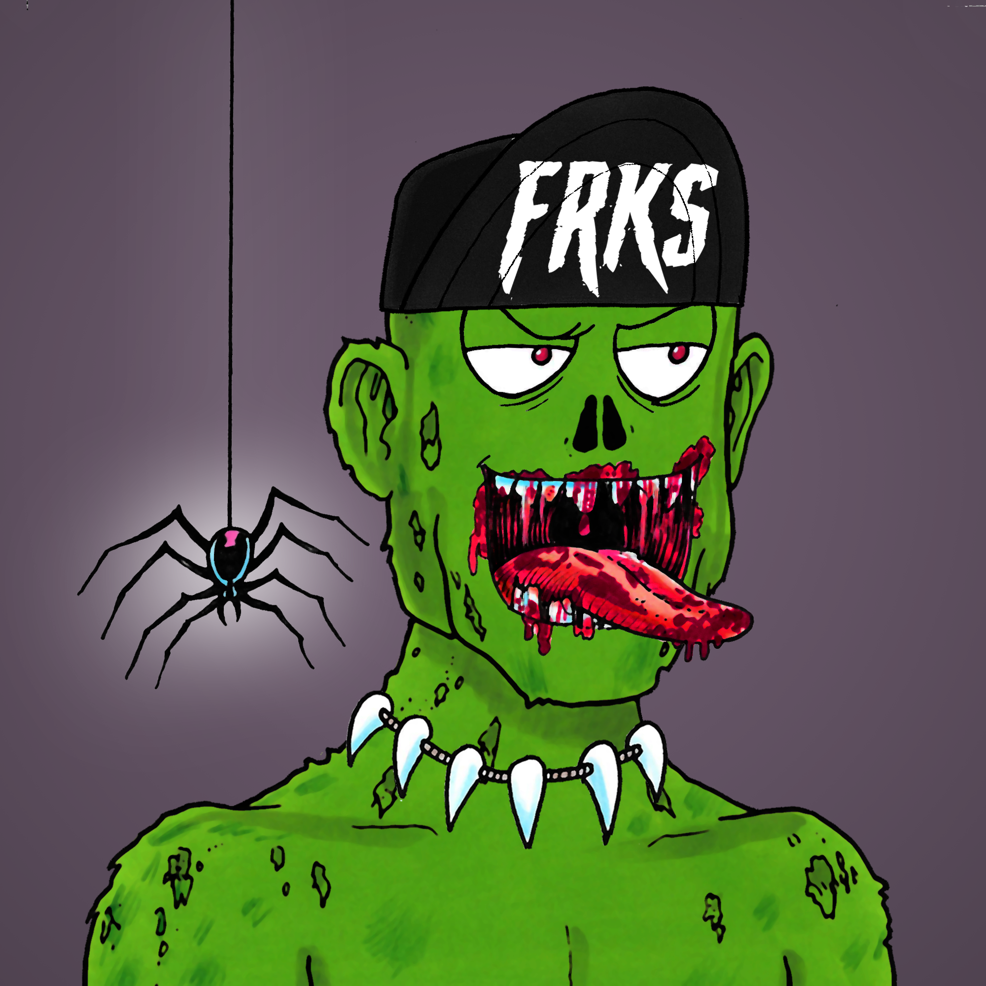 George Trosley - Jungle Freaks - Jungle Freak 6362 - NFT # 6362