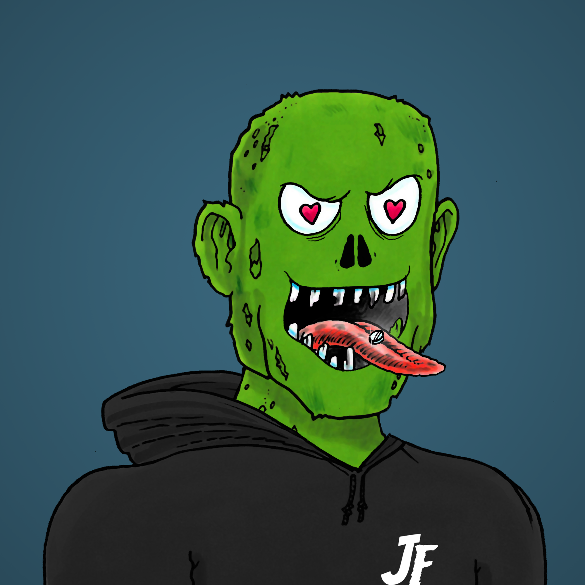 George Trosley - Jungle Freaks - Jungle Freak 6369 - NFT # 6369