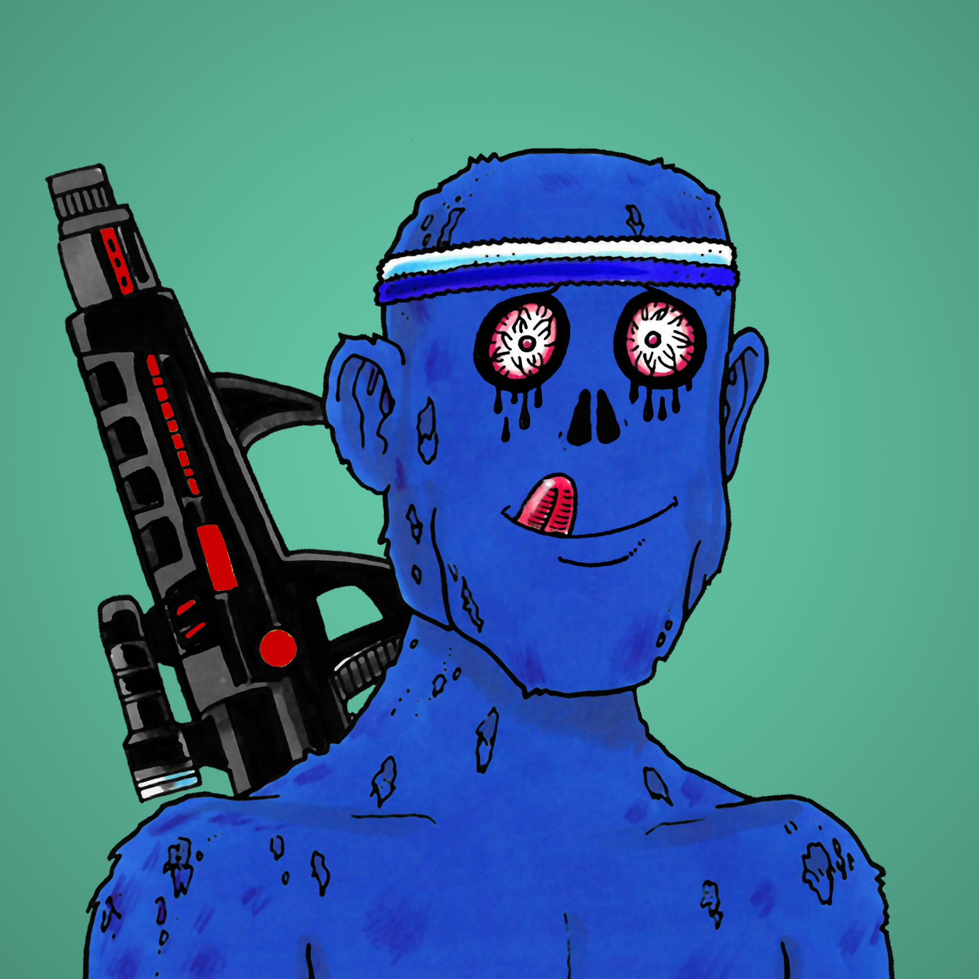 George Trosley - Jungle Freaks - Jungle Freak 638 - NFT # 638