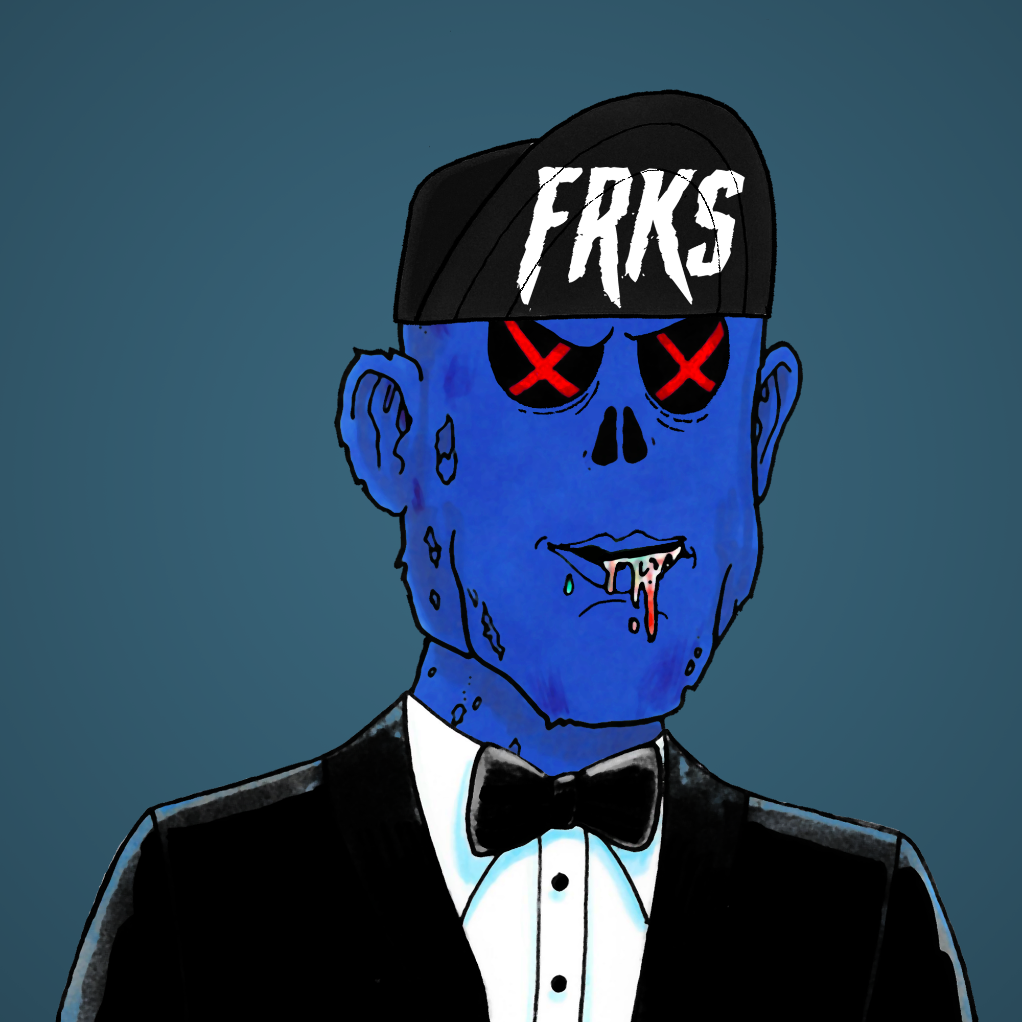 George Trosley - Jungle Freaks - Jungle Freak 6388 - NFT # 6388