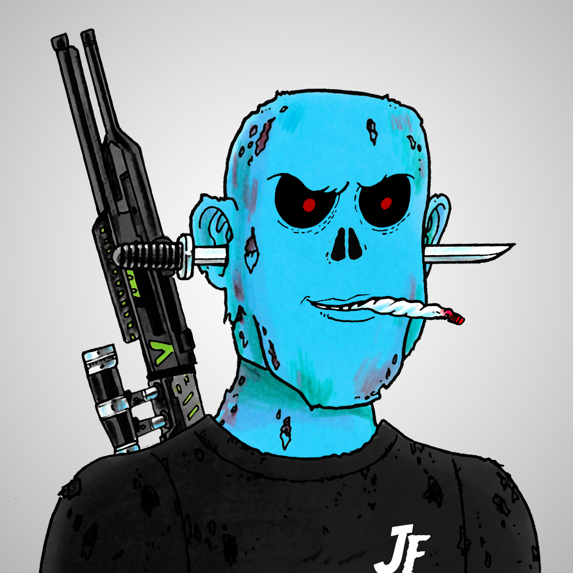 George Trosley - Jungle Freaks - Jungle Freak 6391 - NFT # 6391