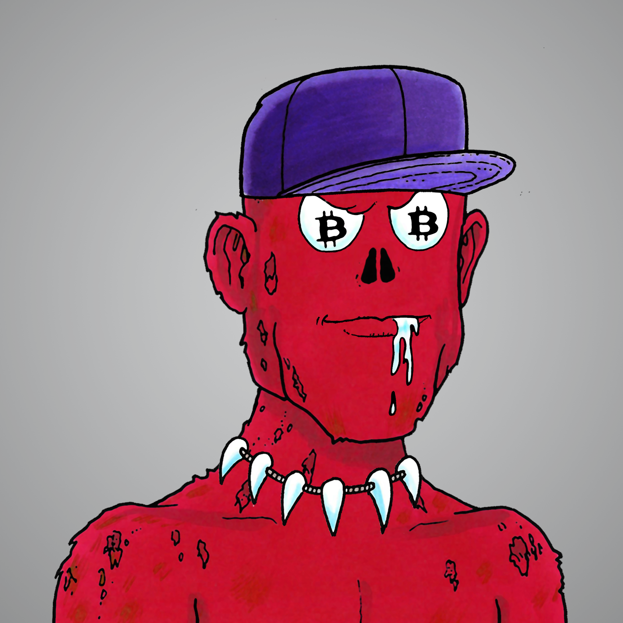 George Trosley - Jungle Freaks - Jungle Freak 6392 - NFT # 6392